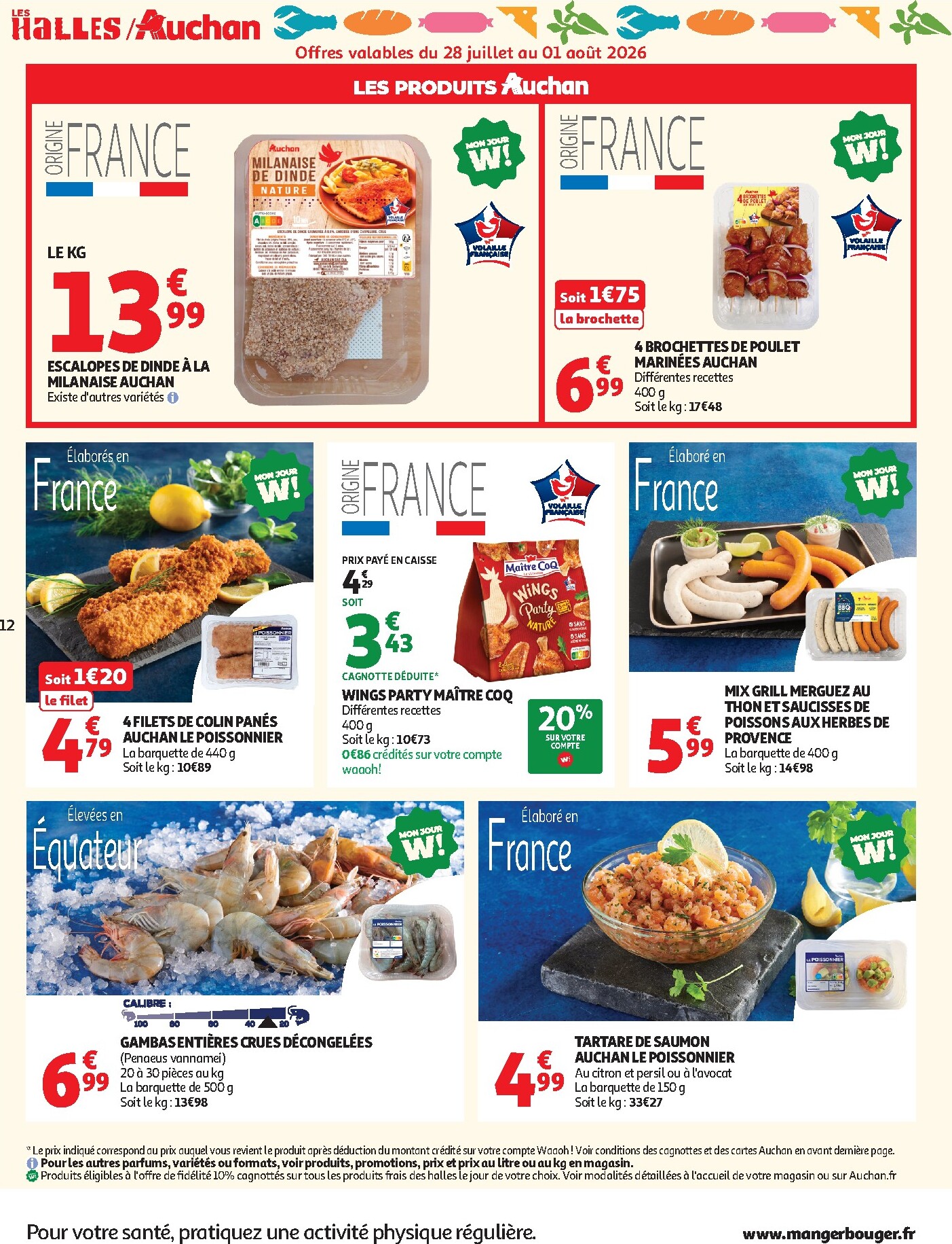 auchan - Auchan - Supermarché folder voor volgende week van dinsdag 28/07/2026 tot zaterdag 08/08/2026 - page: 12