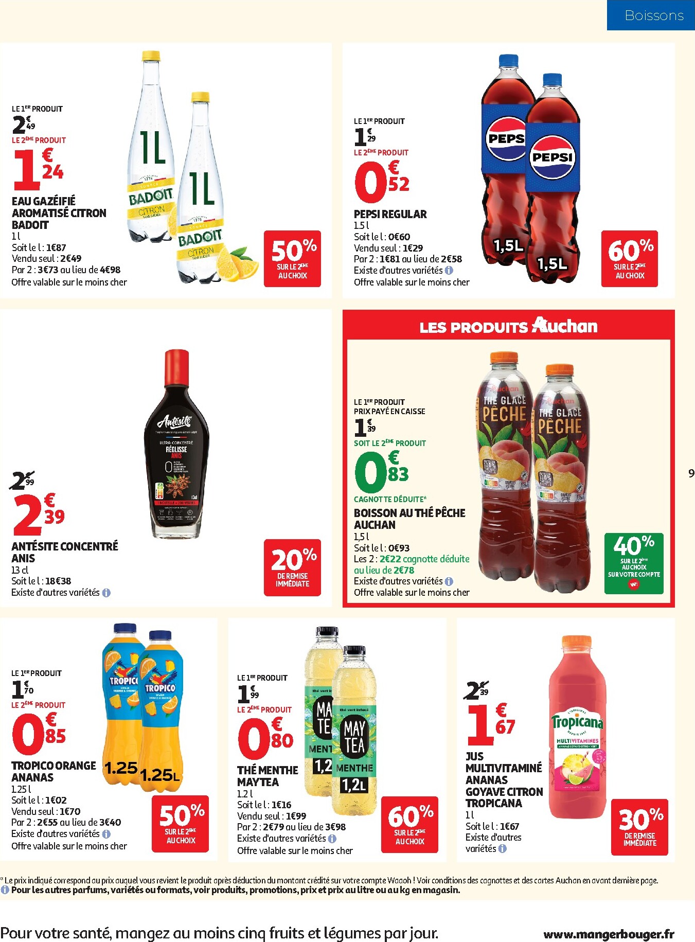 auchan - Auchan - Supermarché folder voor volgende week van dinsdag 28/07/2026 tot zaterdag 08/08/2026 - page: 9