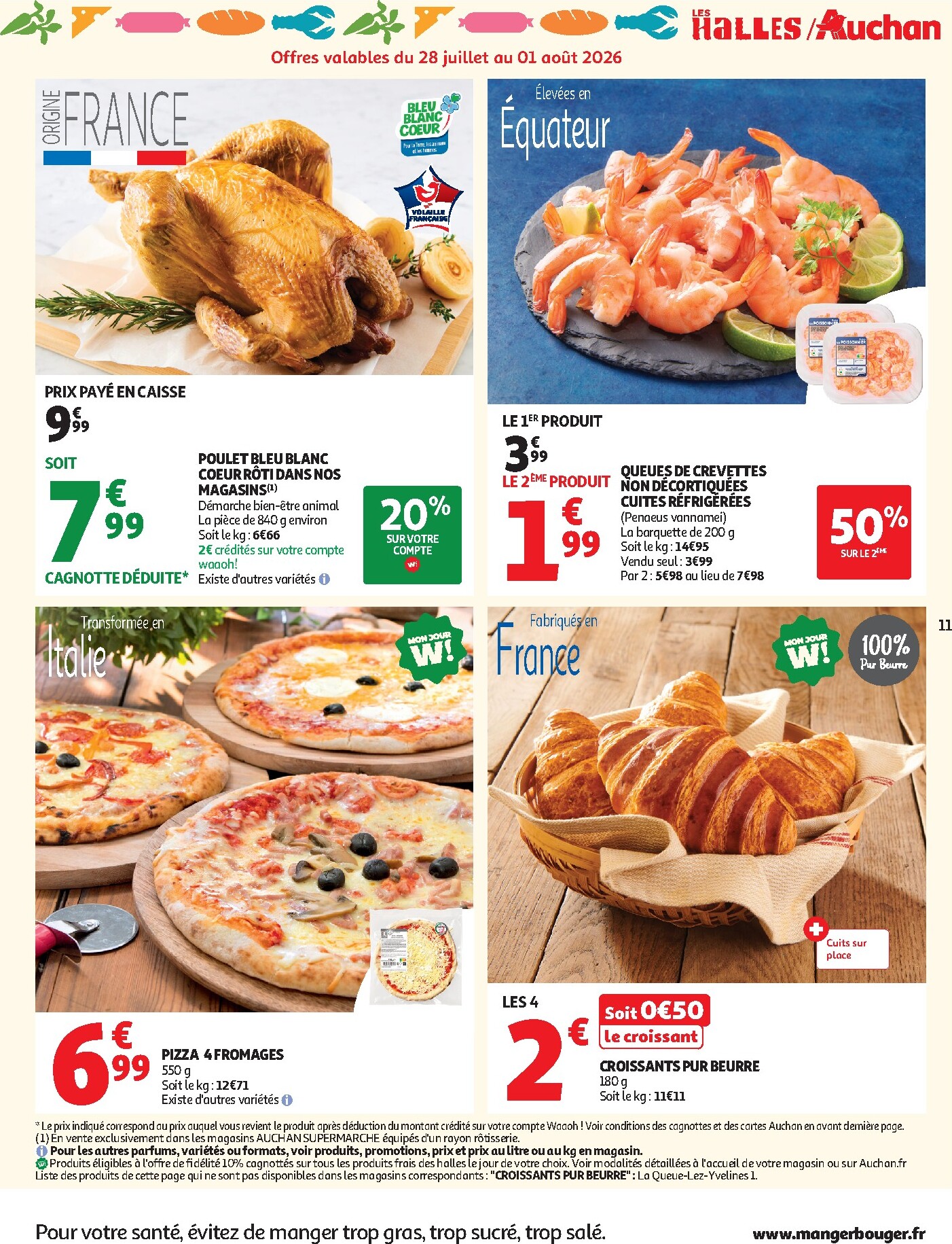 auchan - Auchan - Supermarché folder voor volgende week van dinsdag 28/07/2026 tot zaterdag 08/08/2026 - page: 11