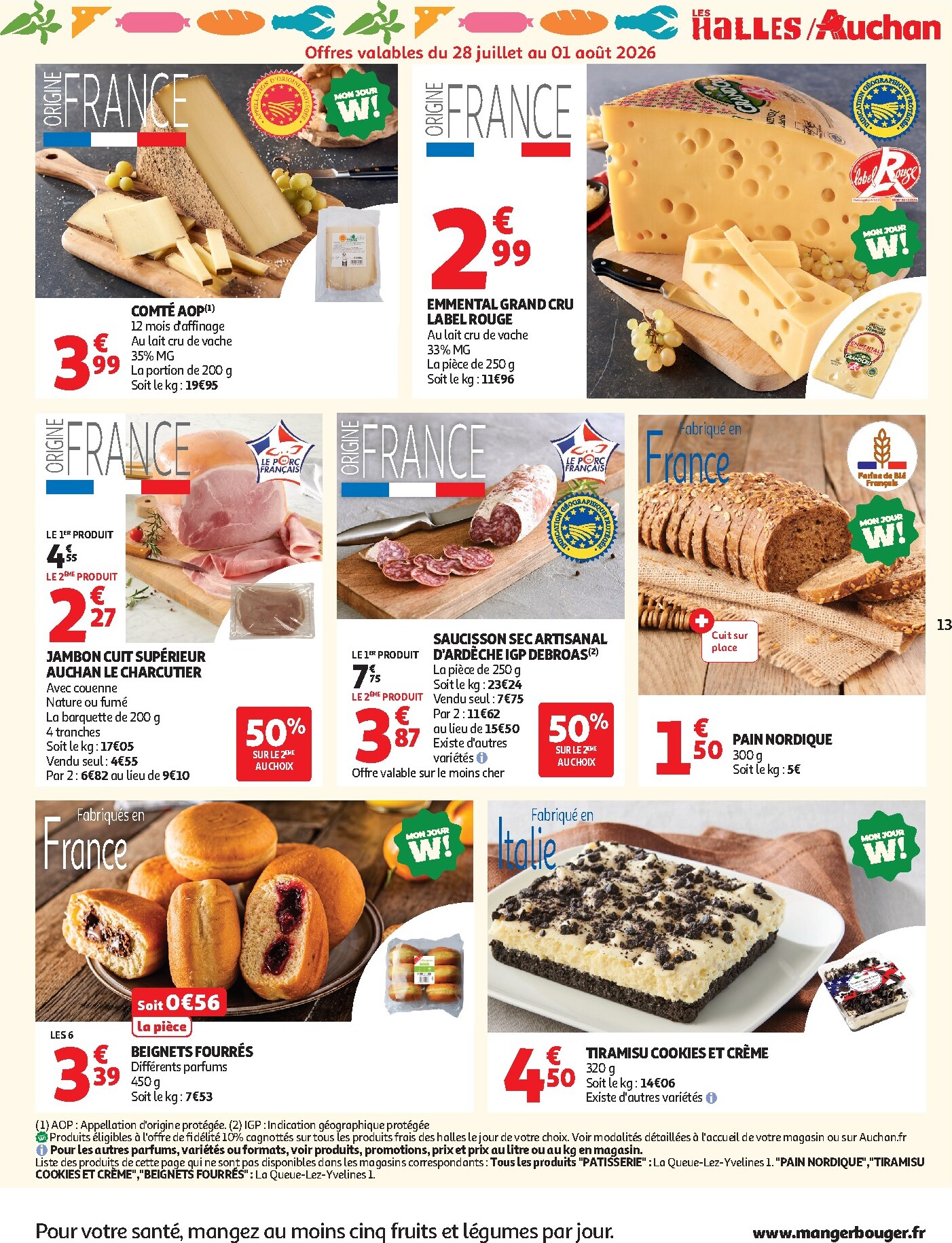 auchan - Auchan - Supermarché folder voor volgende week van dinsdag 28/07/2026 tot zaterdag 08/08/2026 - page: 13