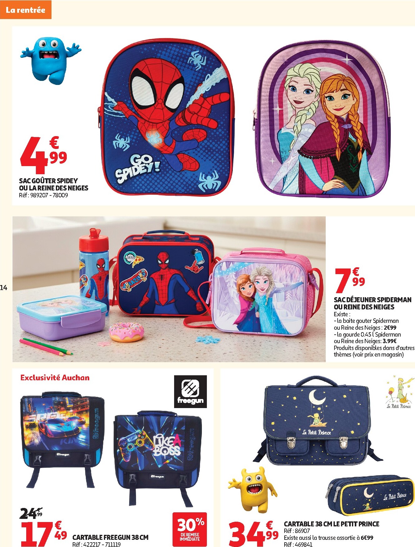 auchan - Auchan - Rentrée scolaire hypers - Hypermarché folder voor volgende week van dinsdag 04/08/2026 tot zondag 30/08/2026 - page: 14