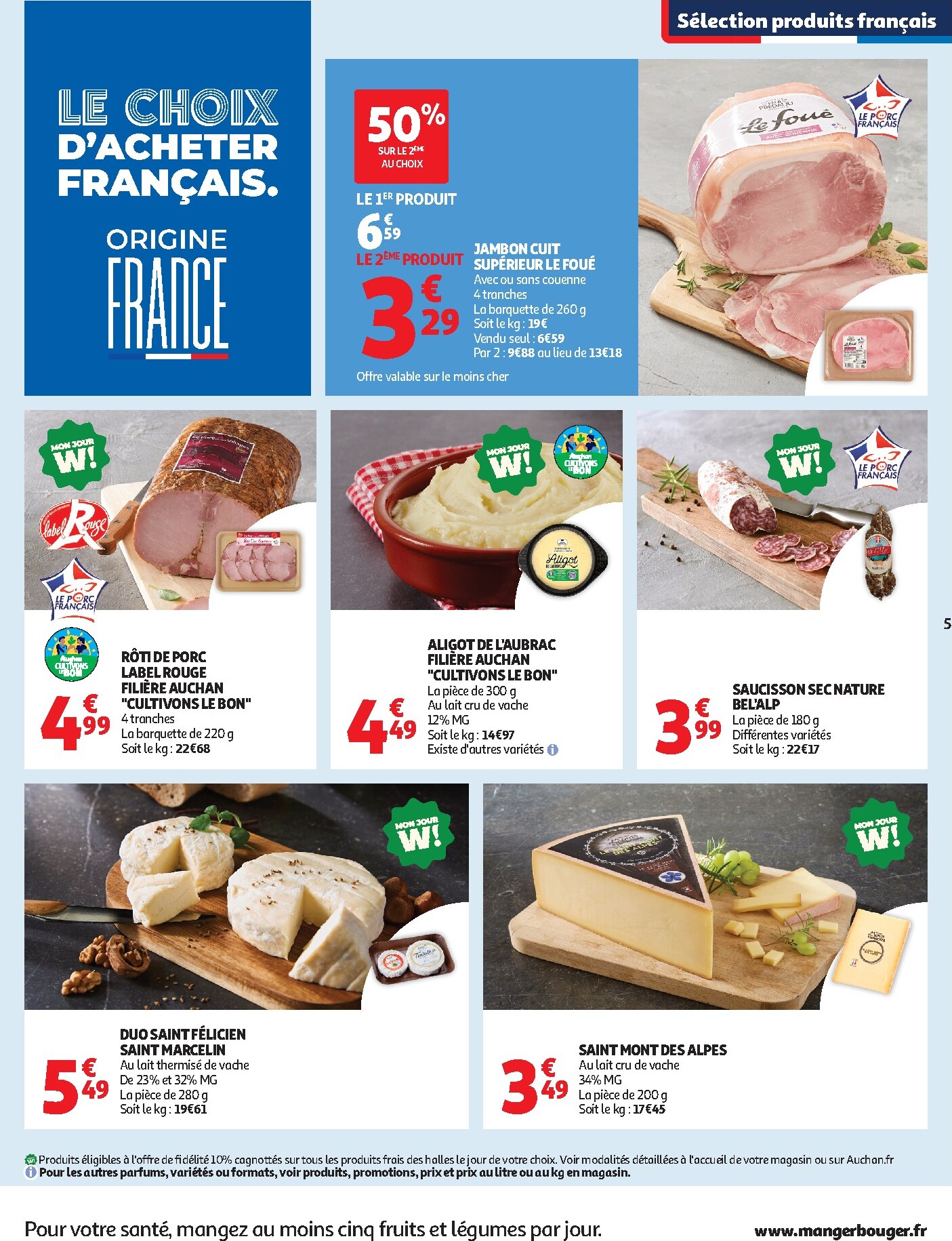 auchan - Auchan - Supermarché folder voor volgende week van dinsdag 04/08/2026 tot zaterdag 08/08/2026 - page: 5