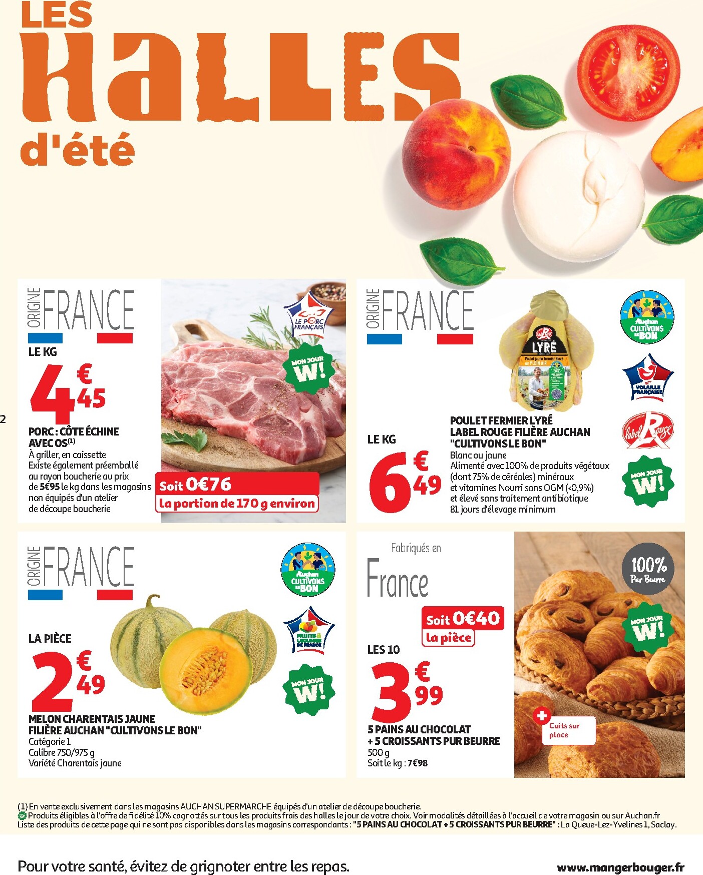 auchan - Auchan - Supermarché folder voor volgende week van dinsdag 04/08/2026 tot zaterdag 08/08/2026 - page: 2