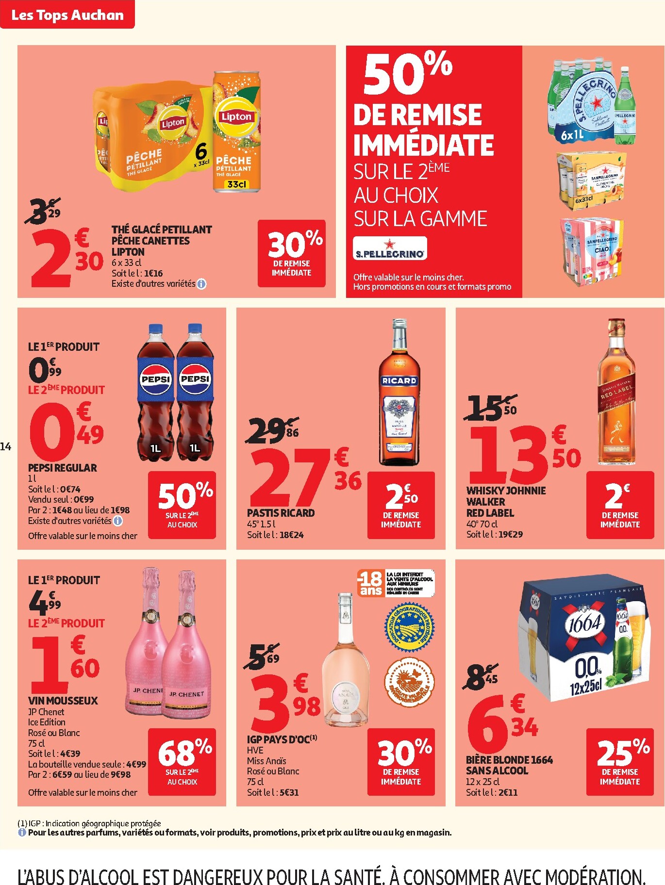 auchan - Auchan - Supermarché folder voor volgende week van dinsdag 04/08/2026 tot zaterdag 08/08/2026 - page: 14