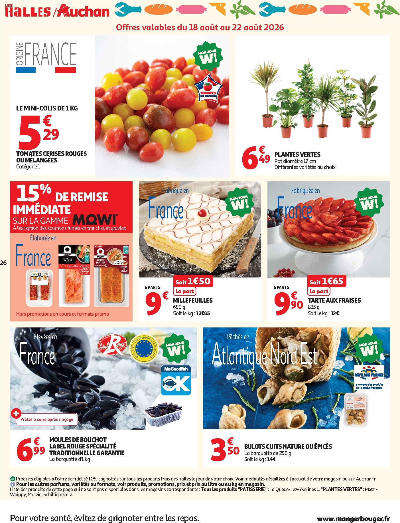 auchan - Auchan Supermarché folder voor volgende week van dinsdag 18/08/2026 tot zaterdag 29/08/2026 - page: 26