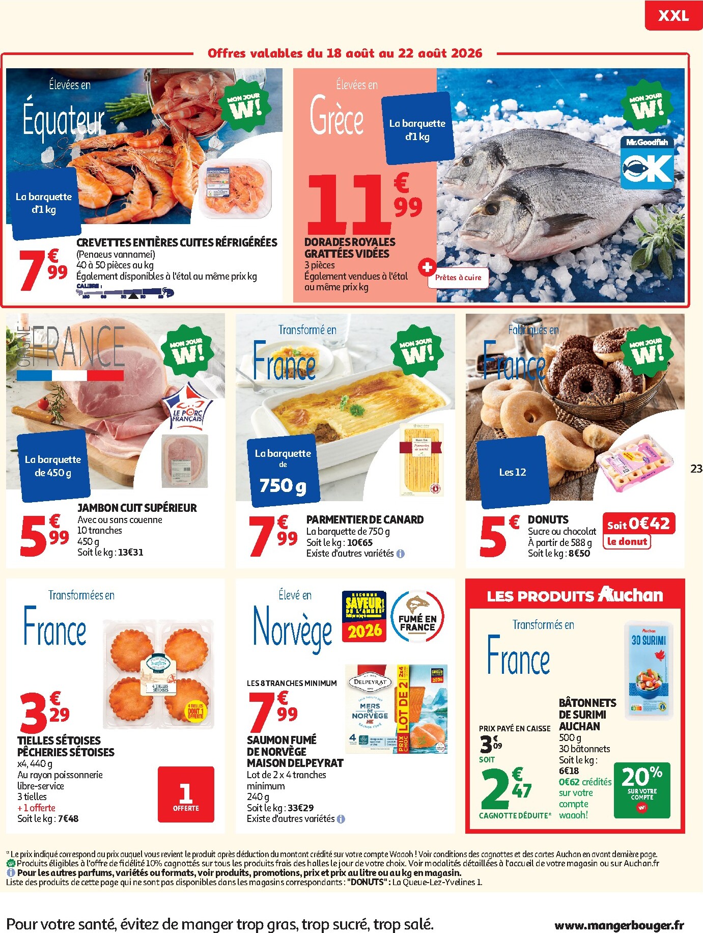 auchan - Auchan Supermarché folder voor volgende week van dinsdag 18/08/2026 tot zaterdag 29/08/2026 - page: 23