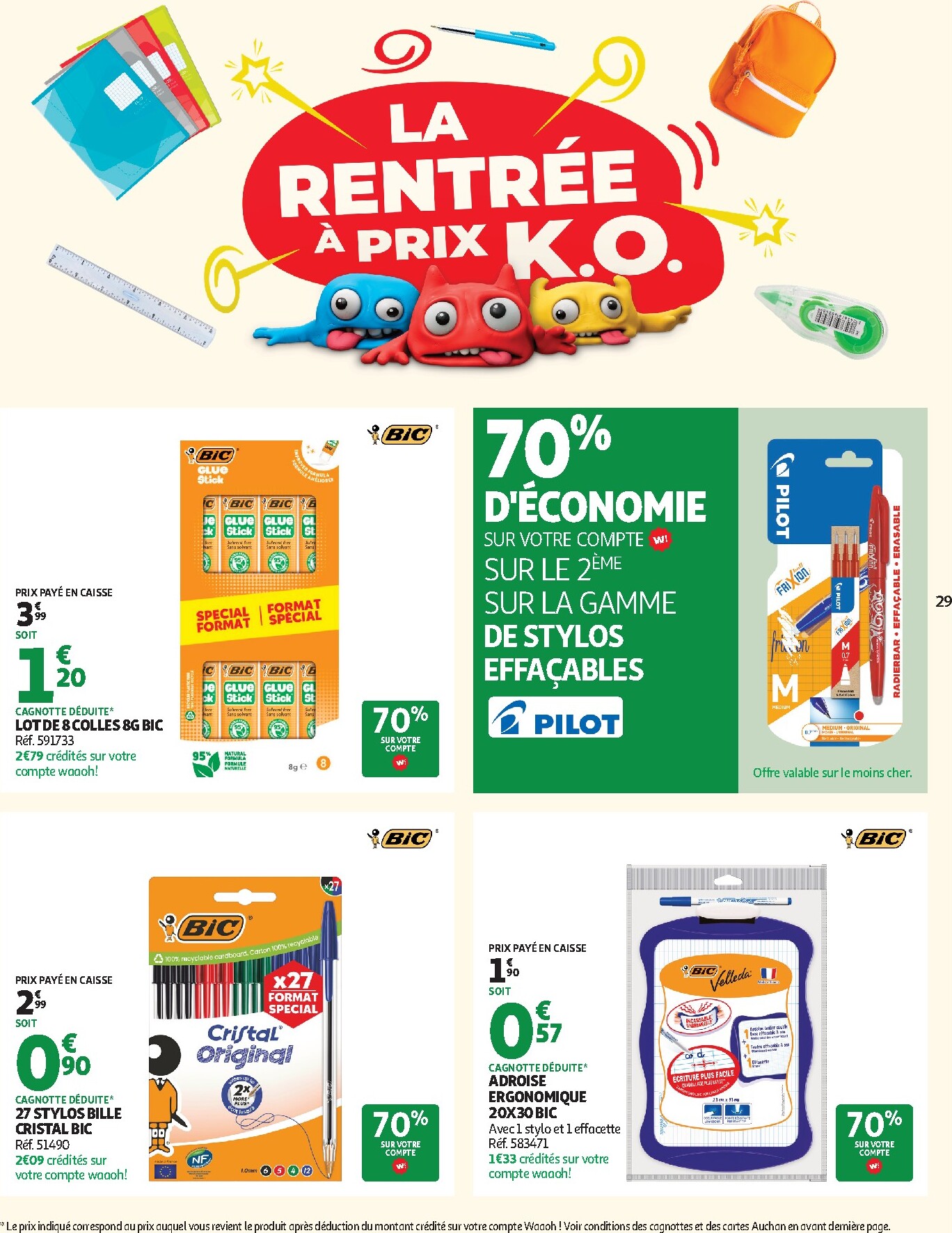 auchan - Auchan Supermarché folder voor volgende week van dinsdag 18/08/2026 tot zaterdag 29/08/2026 - page: 29