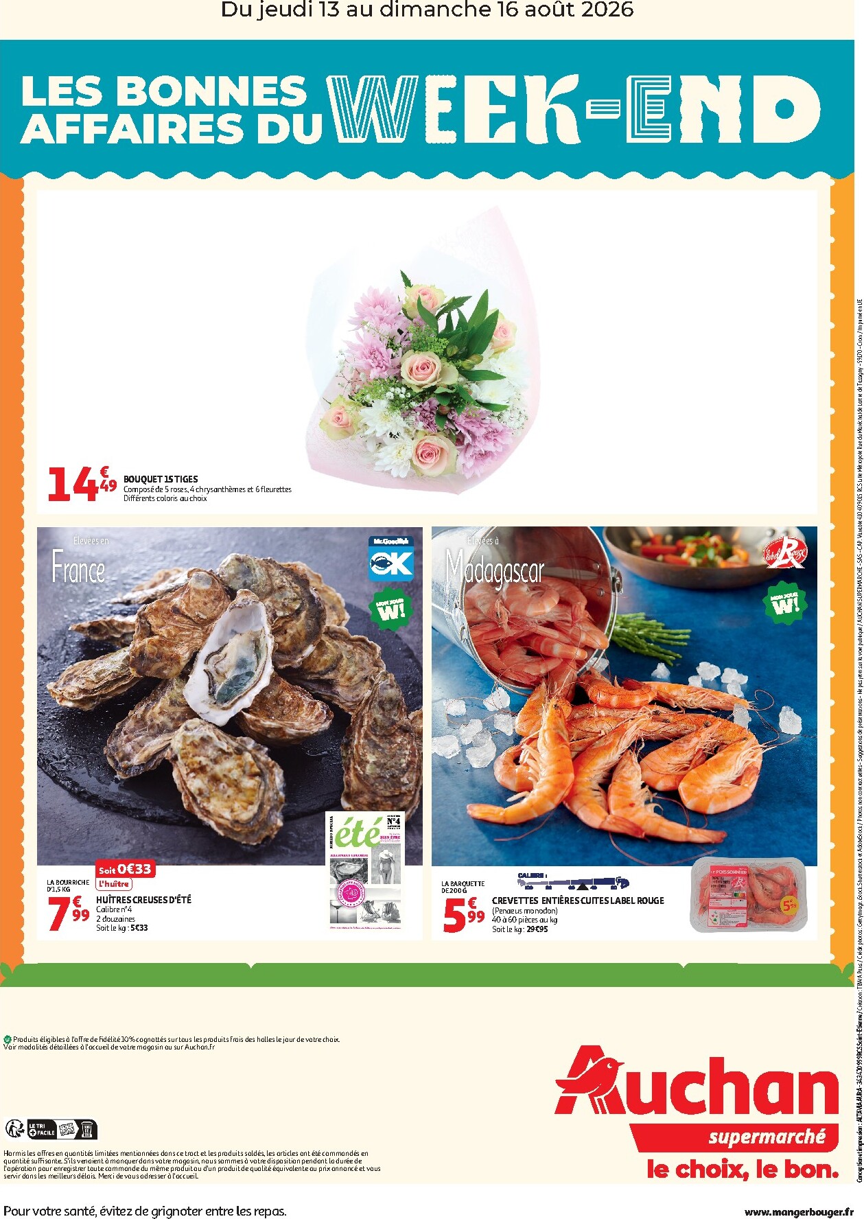 auchan - Huidige Auchan - Les bons plans du week end folder geldig van donderdag 13/08/2026 tot zondag 16/08/2026 - page: 2