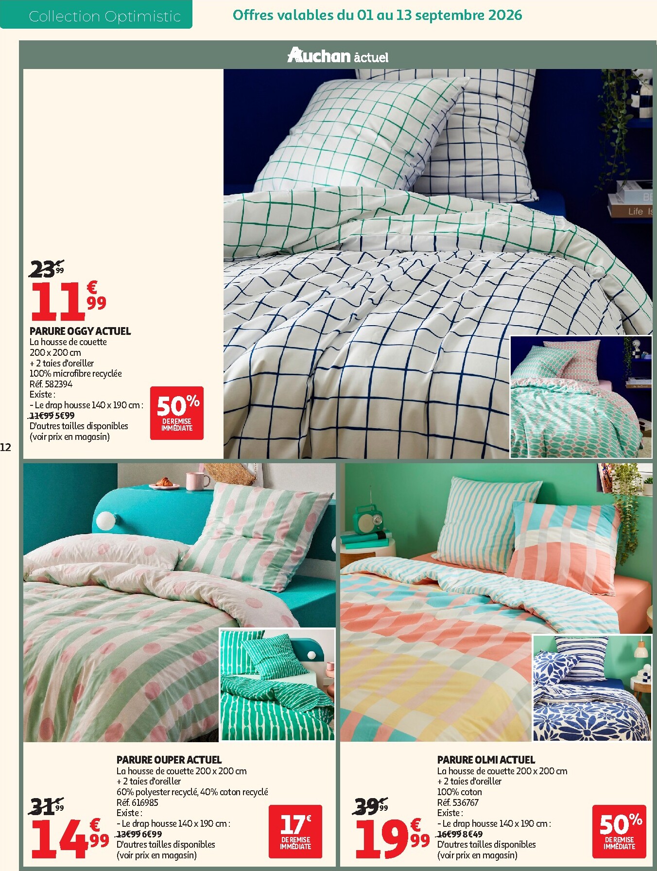 auchan - Auchan - Inspiration déco - Hypermarché folder voor volgende week van dinsdag 01/09/2026 tot zondag 01/11/2026 - page: 12