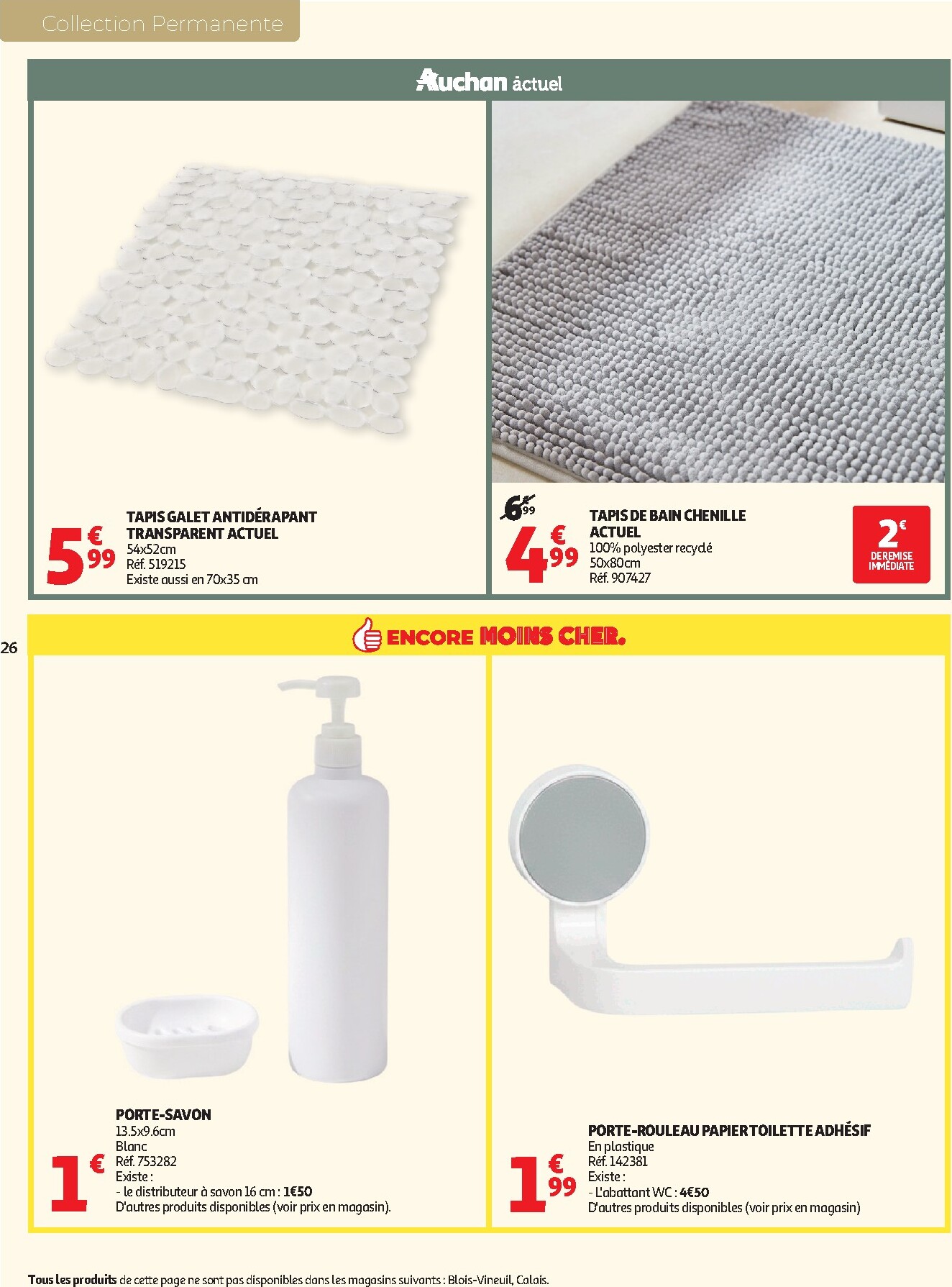 auchan - Auchan - Inspiration déco - Hypermarché folder voor volgende week van dinsdag 01/09/2026 tot zondag 01/11/2026 - page: 26