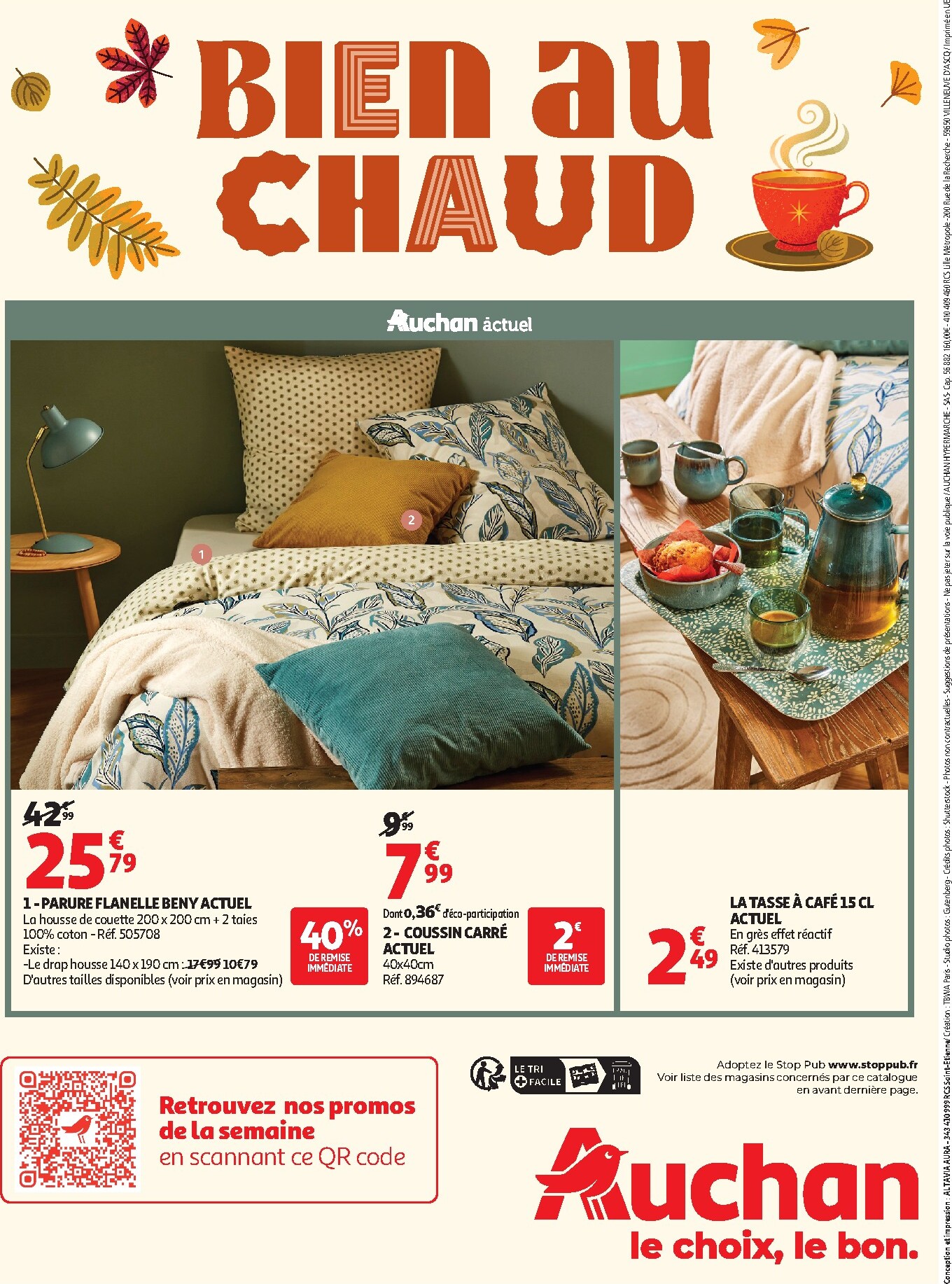 auchan - Auchan - Inspiration déco - Hypermarché folder voor volgende week van dinsdag 01/09/2026 tot zondag 01/11/2026 - page: 28