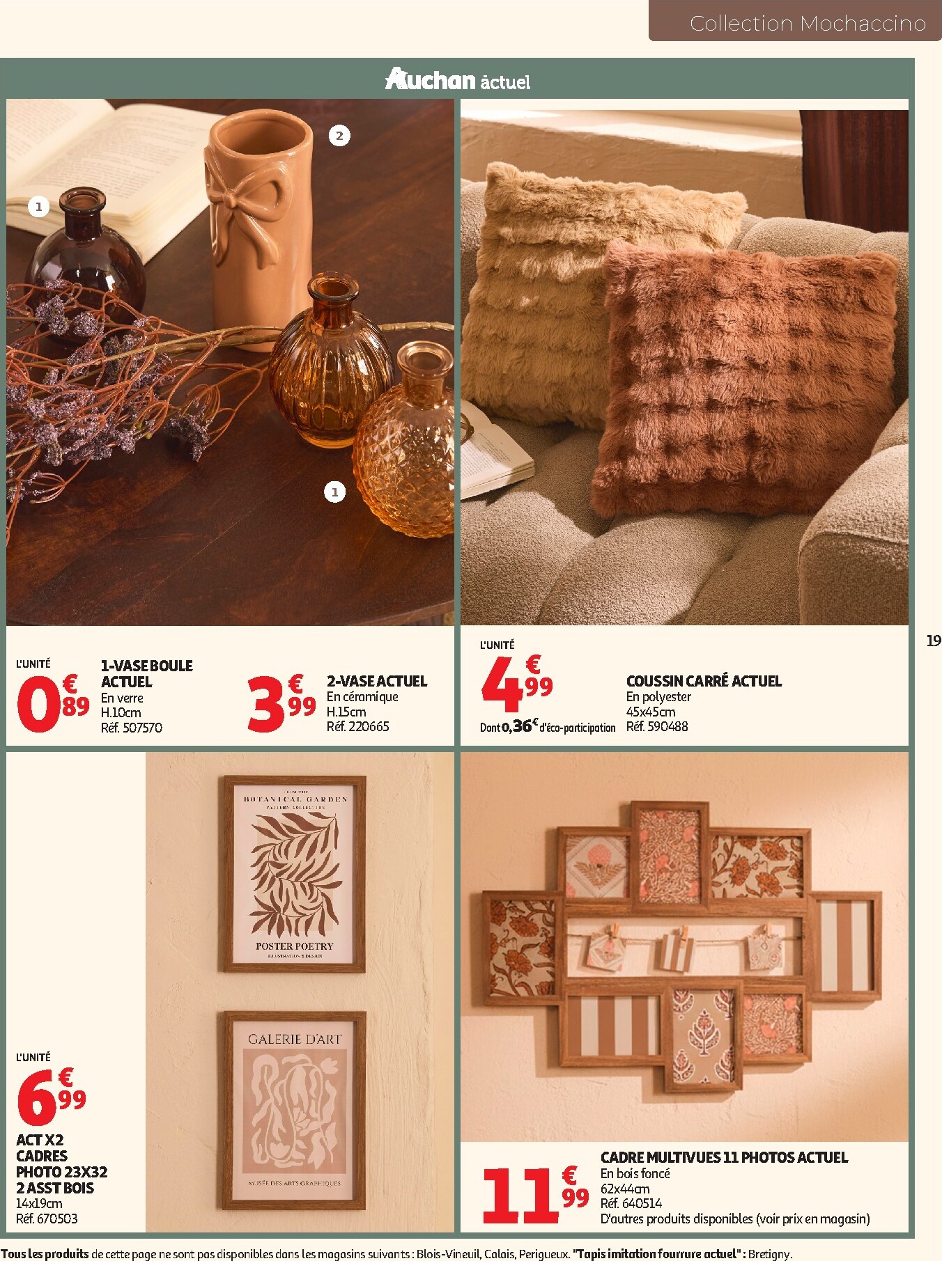 auchan - Auchan - Inspiration déco - Hypermarché folder voor volgende week van dinsdag 01/09/2026 tot zondag 01/11/2026 - page: 19