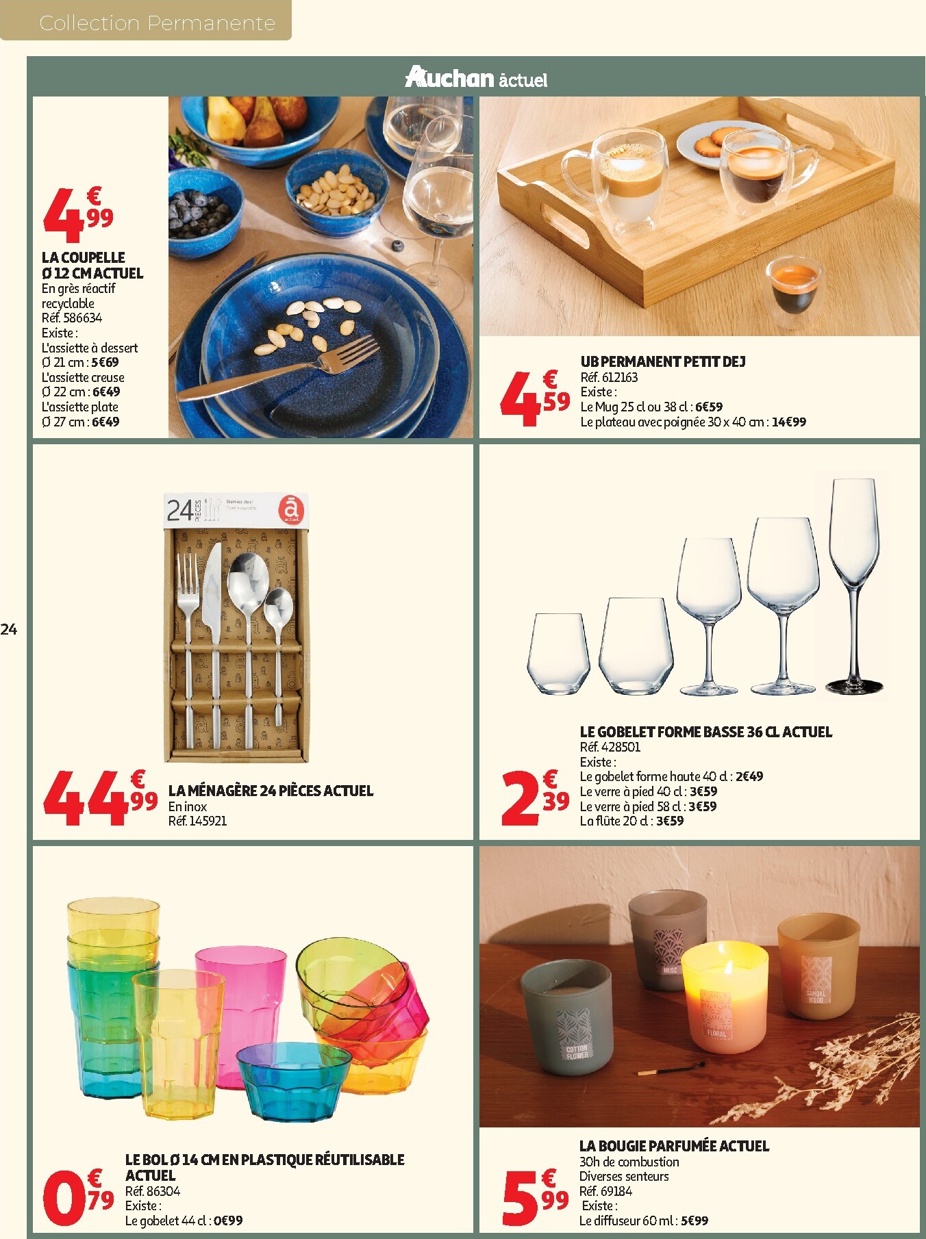 auchan - Auchan - Inspiration déco - Hypermarché folder voor volgende week van dinsdag 01/09/2026 tot zondag 01/11/2026 - page: 24