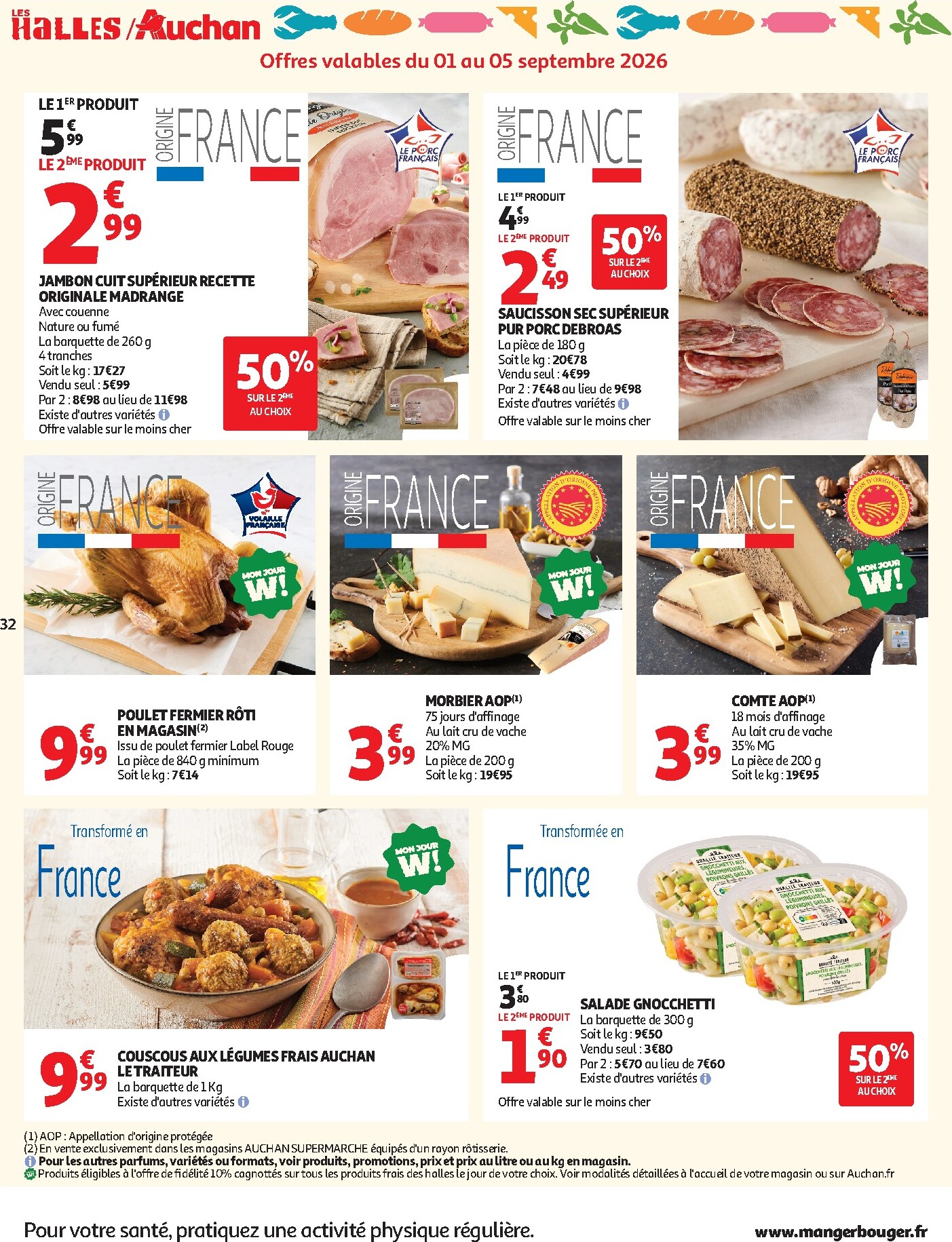 auchan - Auchan - Tops rentrée supers folder voor volgende week van dinsdag 01/09/2026 tot zaterdag 12/09/2026 - page: 32