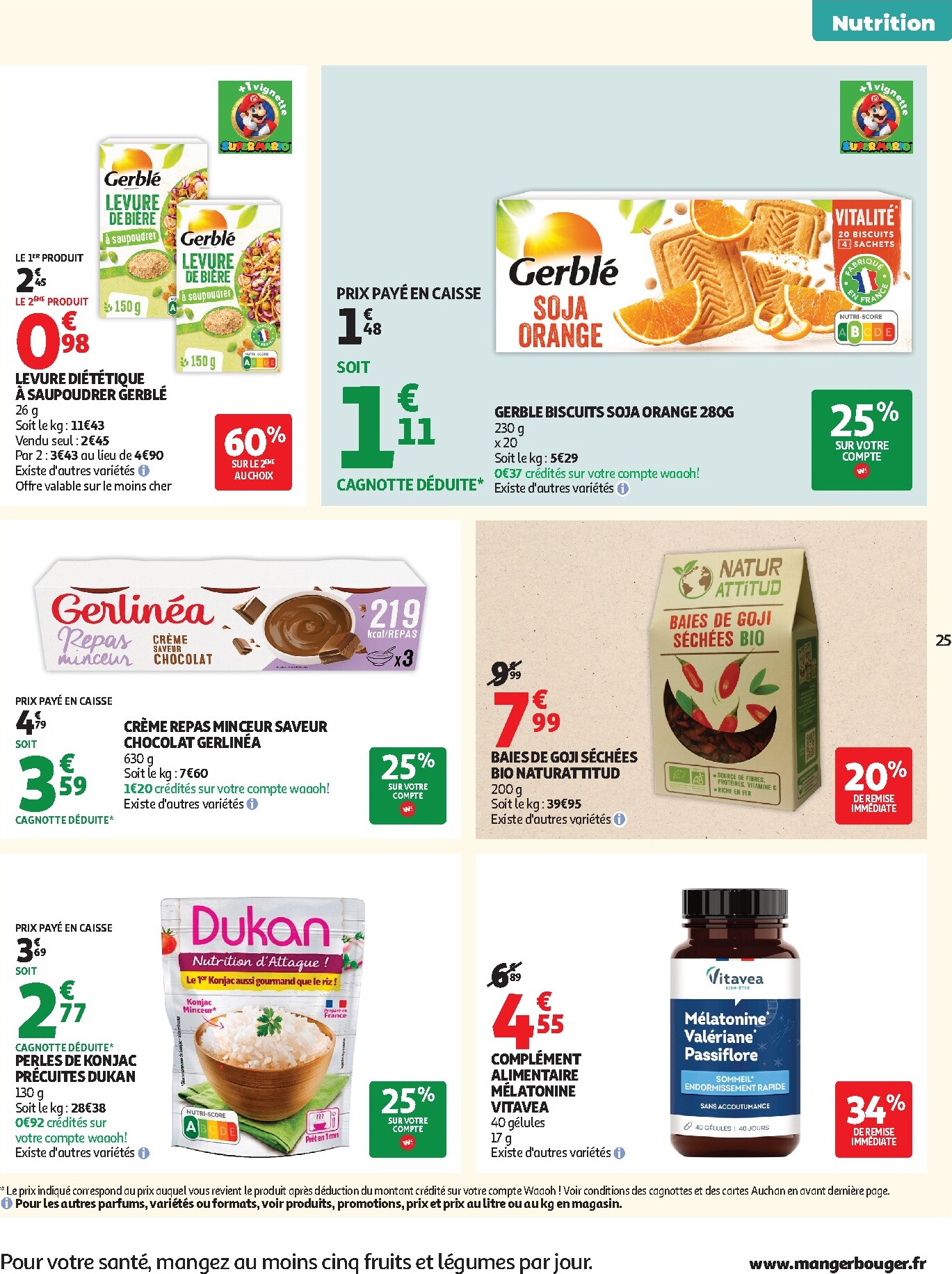 auchan - Auchan - Tops rentrée supers folder voor volgende week van dinsdag 01/09/2026 tot zaterdag 12/09/2026 - page: 25