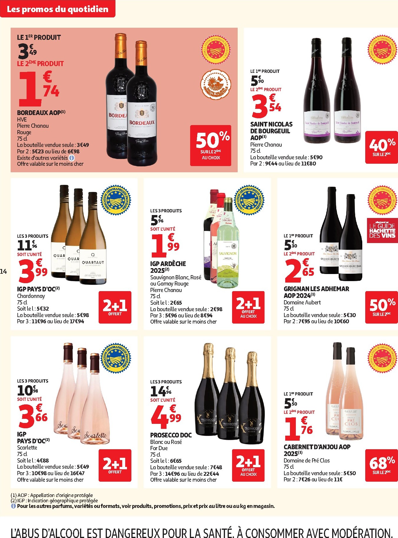 auchan - Auchan - Tops rentrée supers folder voor volgende week van dinsdag 01/09/2026 tot zaterdag 12/09/2026 - page: 14