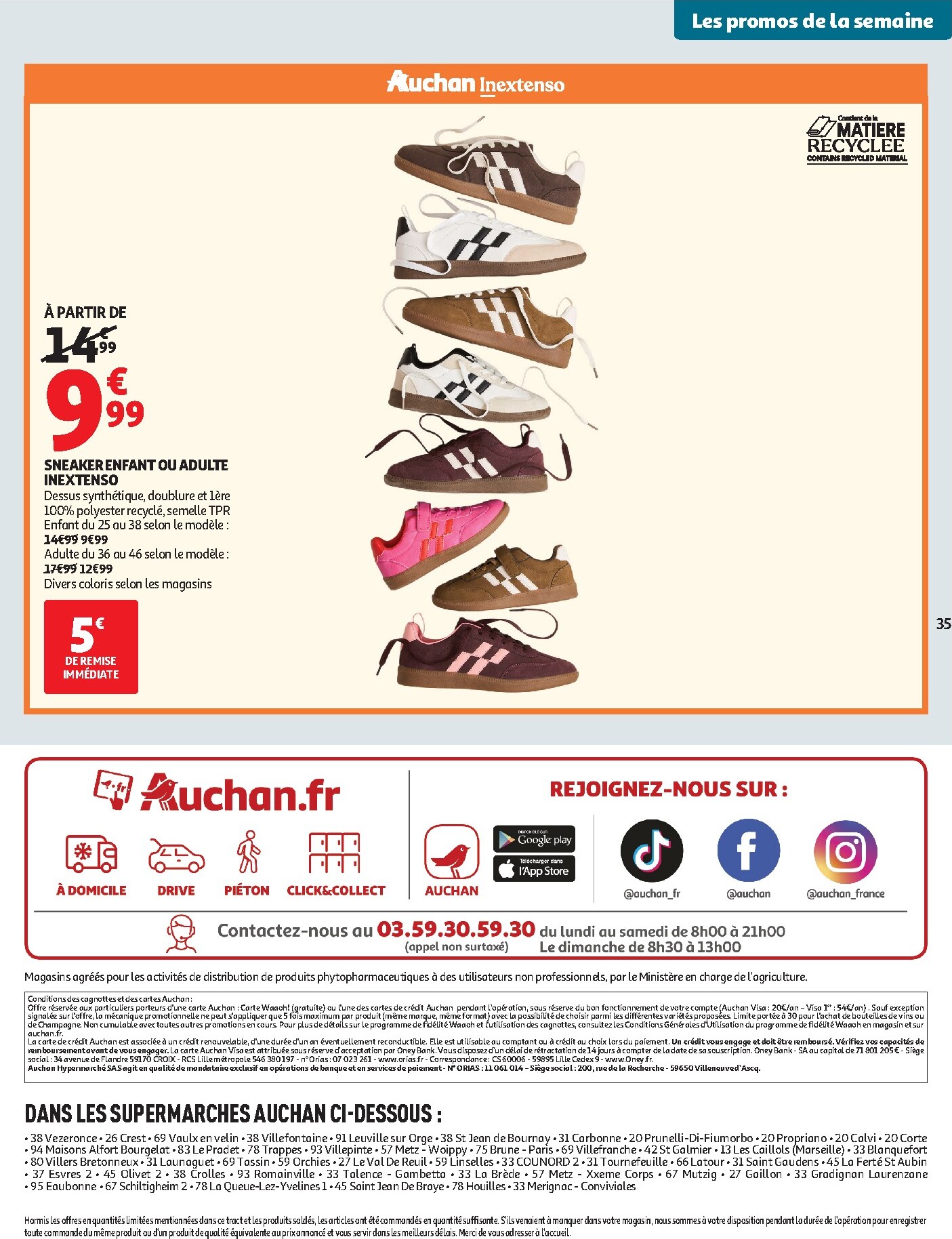 auchan - Auchan - Tops rentrée supers folder voor volgende week van dinsdag 01/09/2026 tot zaterdag 12/09/2026 - page: 35