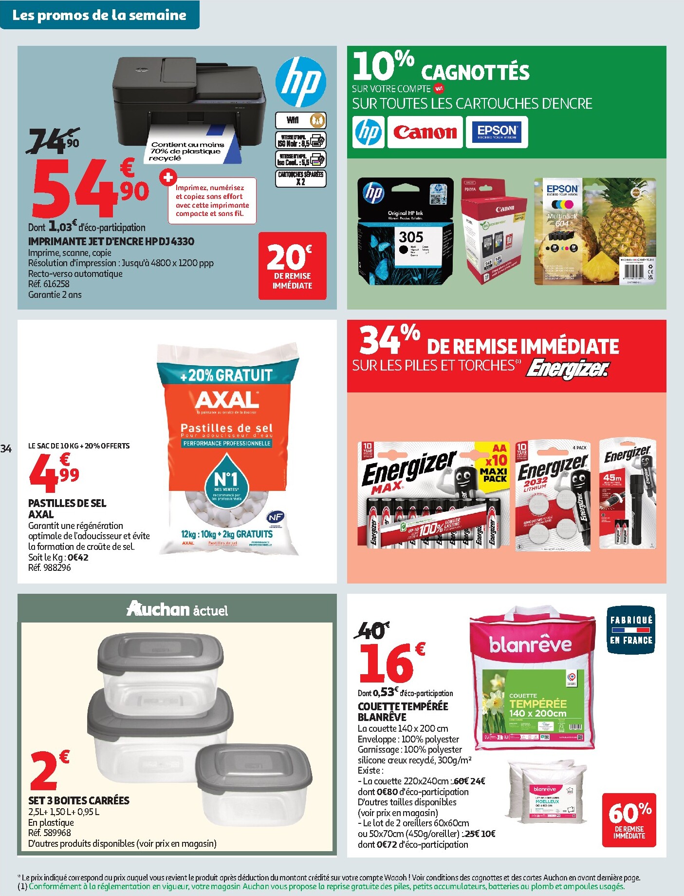 auchan - Auchan - Tops rentrée supers folder voor volgende week van dinsdag 01/09/2026 tot zaterdag 12/09/2026 - page: 34