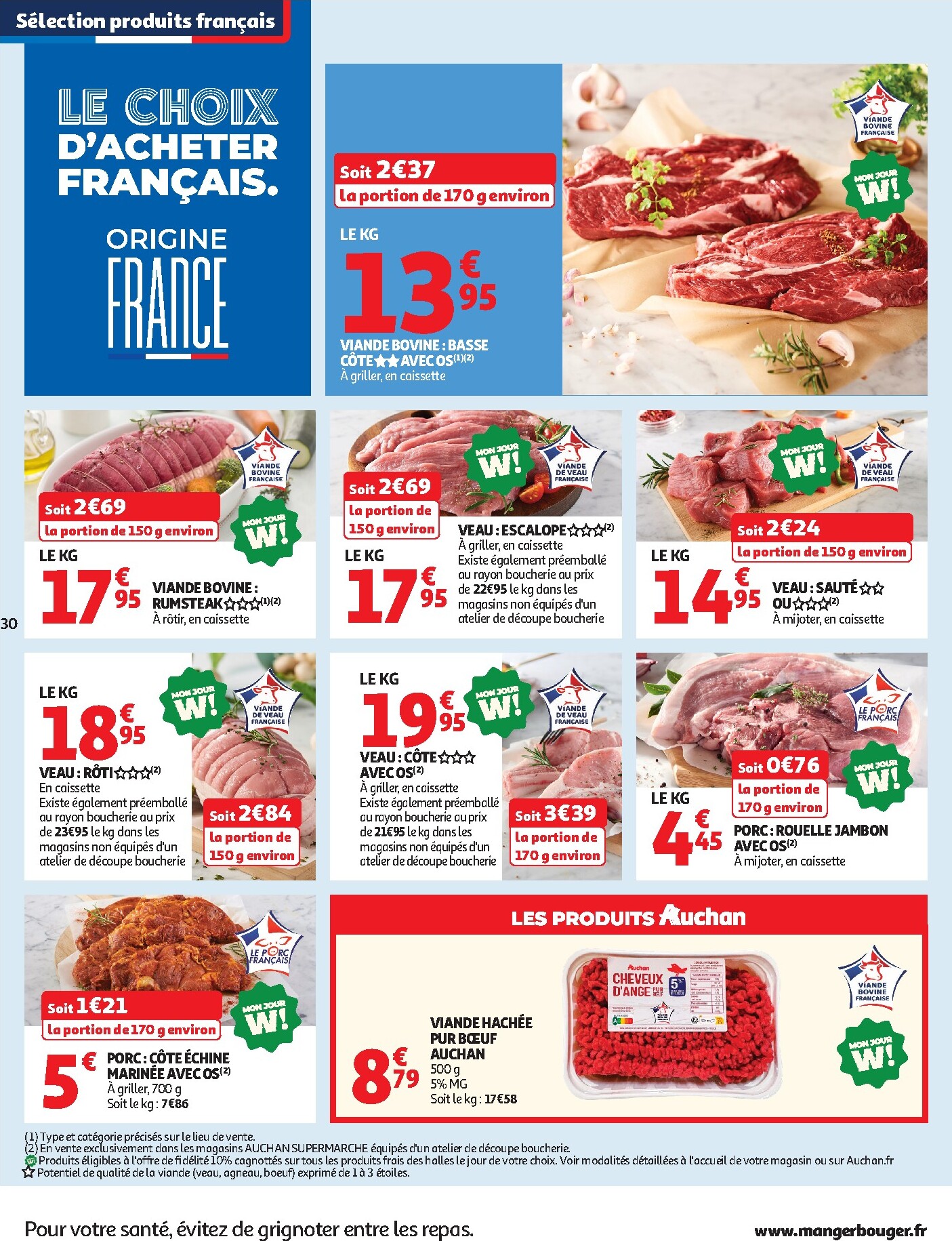 auchan - Auchan - Tops rentrée supers folder voor volgende week van dinsdag 01/09/2026 tot zaterdag 12/09/2026 - page: 30