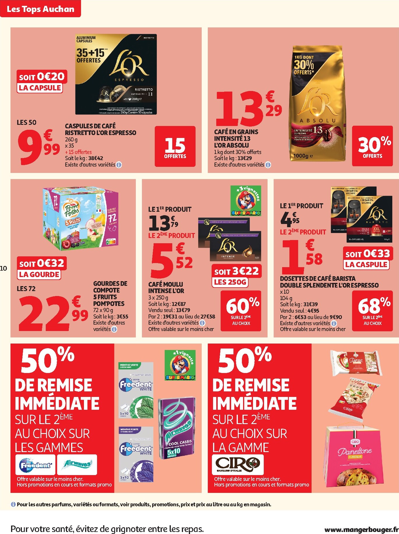 auchan - Auchan - Tops rentrée supers folder voor volgende week van dinsdag 01/09/2026 tot zaterdag 12/09/2026 - page: 10