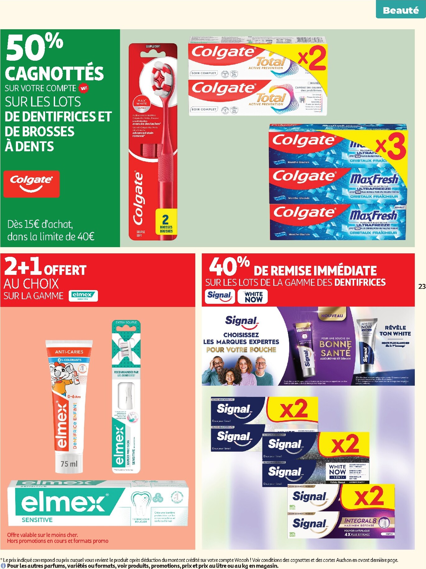 auchan - Auchan - Tops rentrée supers folder voor volgende week van dinsdag 01/09/2026 tot zaterdag 12/09/2026 - page: 23