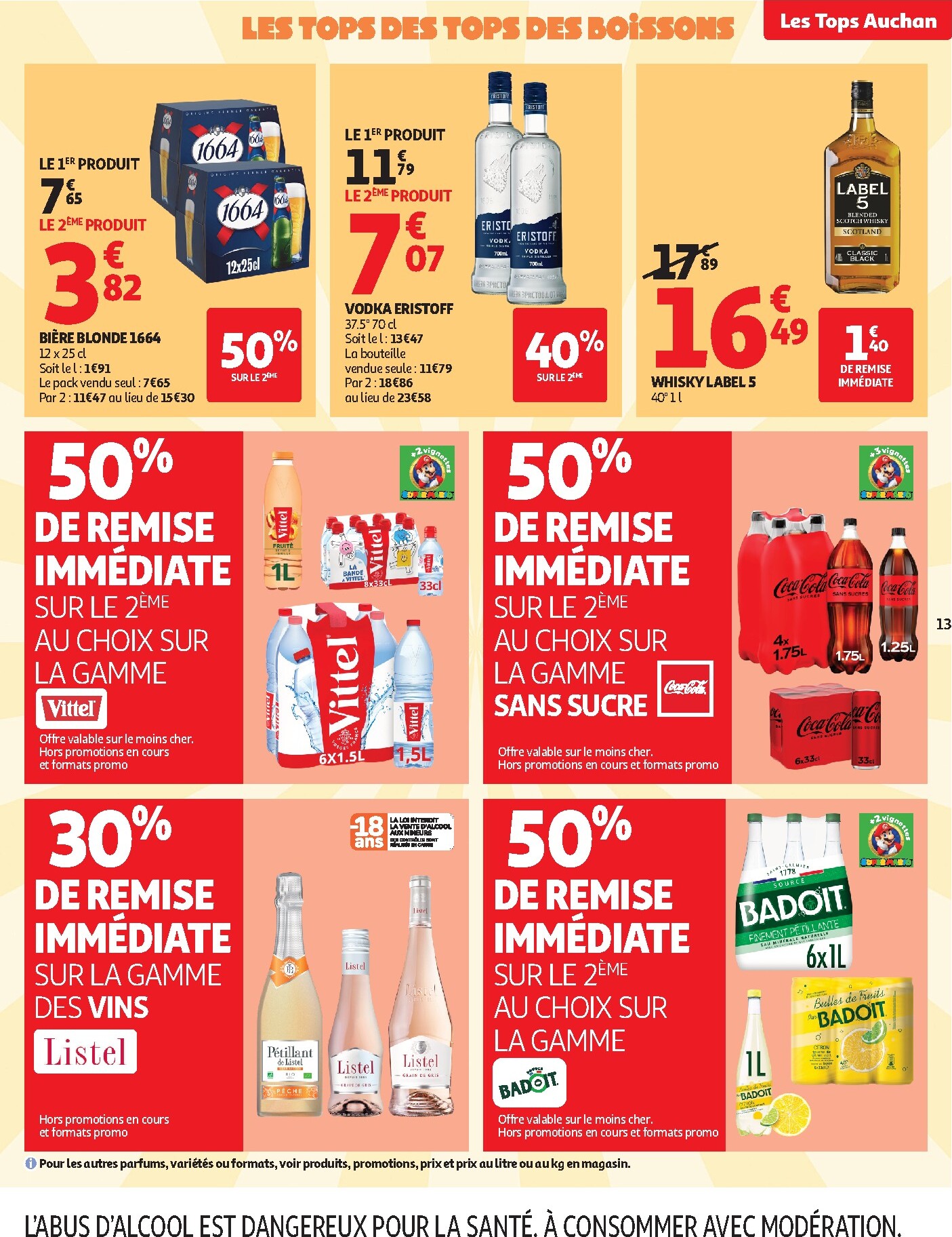 auchan - Auchan - Tops rentrée supers folder voor volgende week van dinsdag 01/09/2026 tot zaterdag 12/09/2026 - page: 13