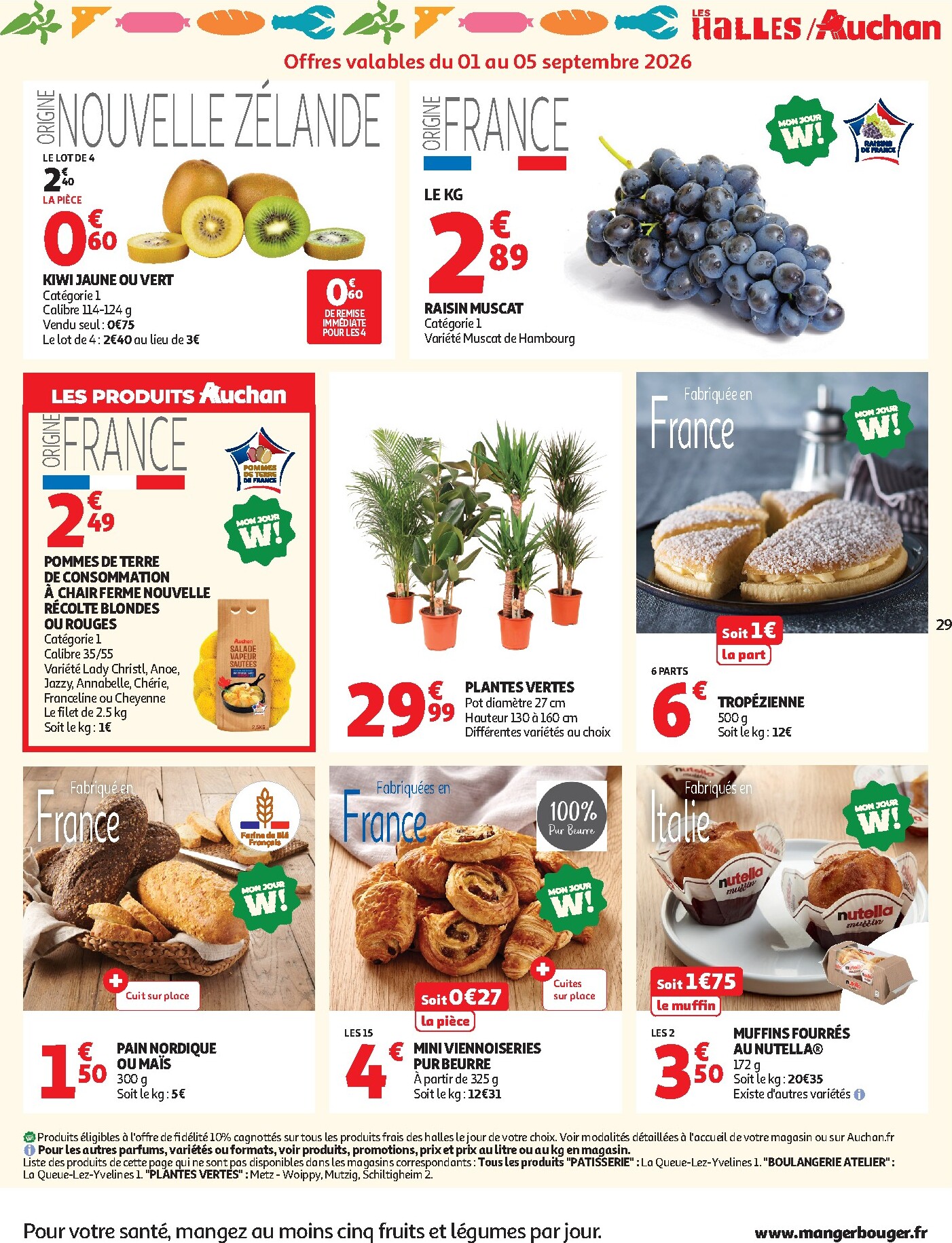 auchan - Auchan - Tops rentrée supers folder voor volgende week van dinsdag 01/09/2026 tot zaterdag 12/09/2026 - page: 29