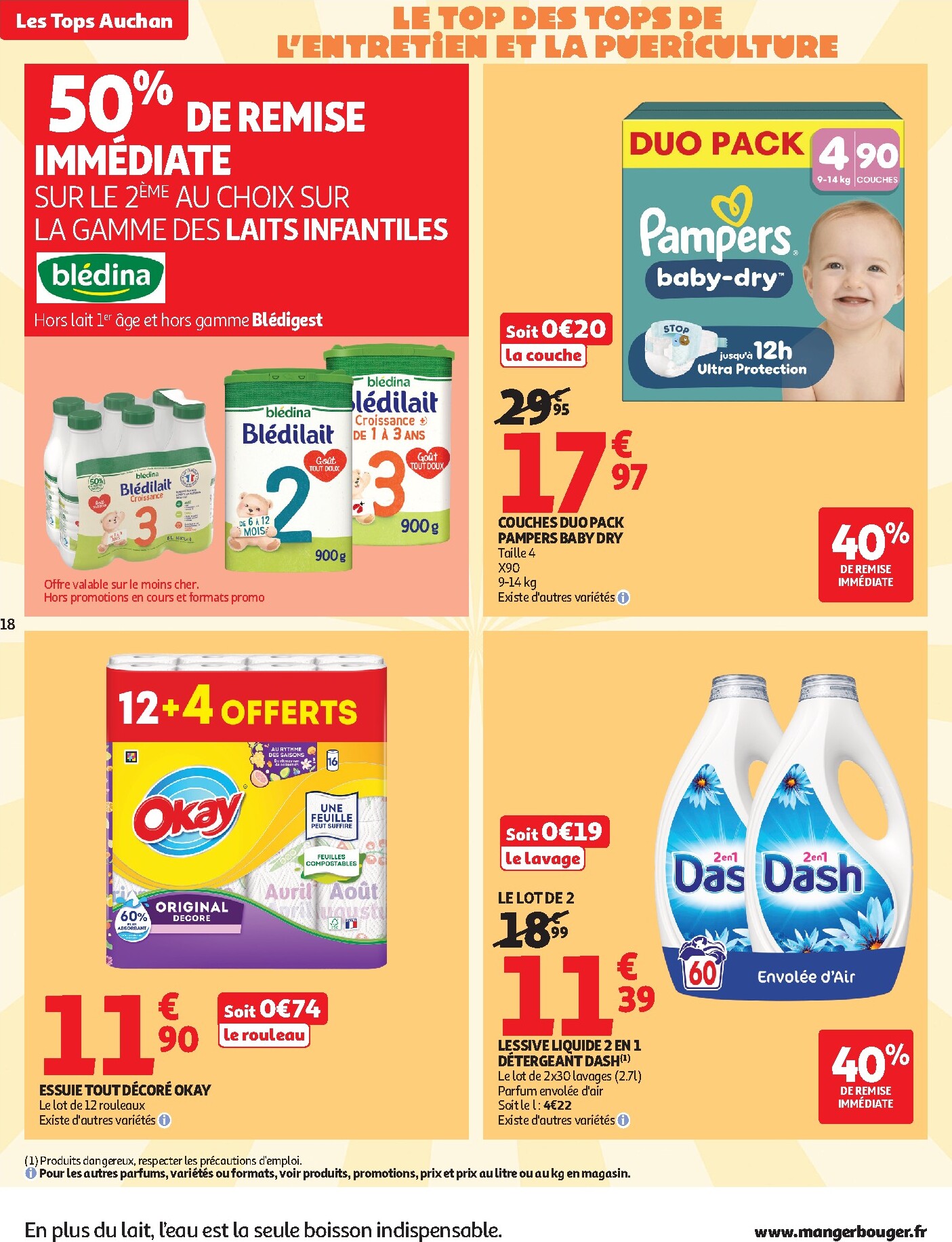 auchan - Auchan - Tops rentrée supers folder voor volgende week van dinsdag 01/09/2026 tot zaterdag 12/09/2026 - page: 18