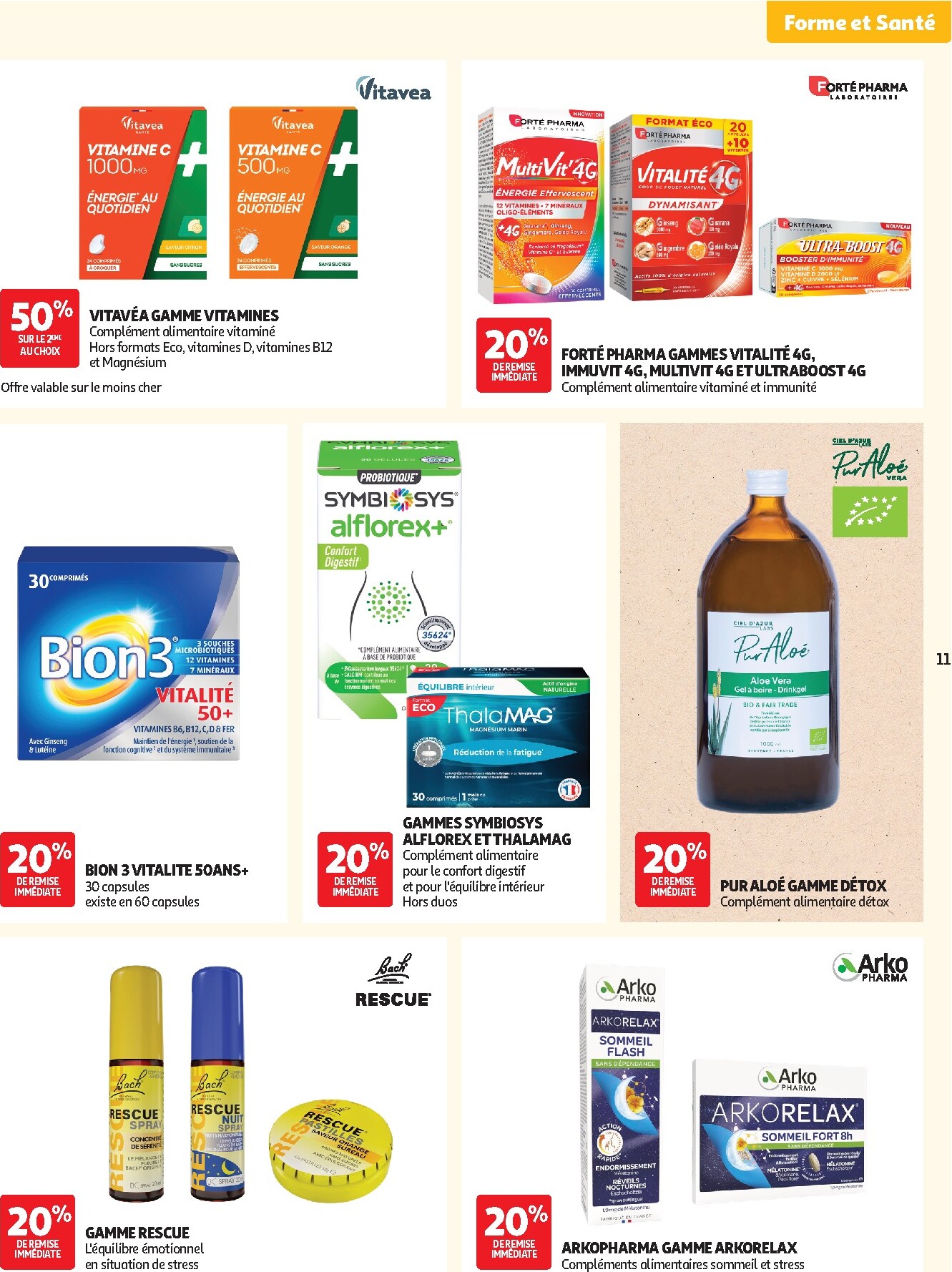 auchan - Auchan - Parapharmacie, beauté folder voor volgende week van dinsdag 01/09/2026 tot zondag 27/09/2026 - page: 11