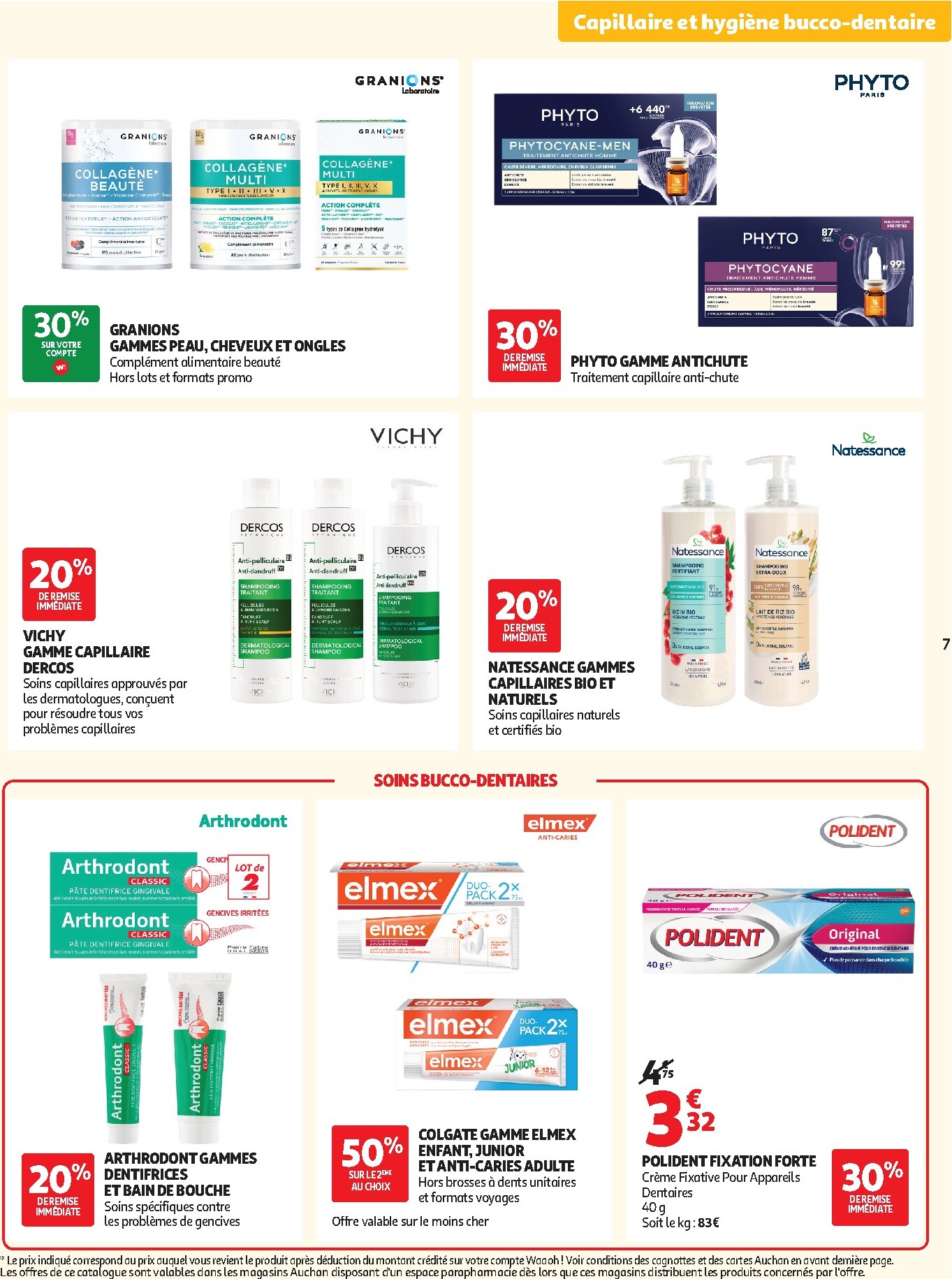 auchan - Auchan - Parapharmacie, beauté folder voor volgende week van dinsdag 01/09/2026 tot zondag 27/09/2026 - page: 7