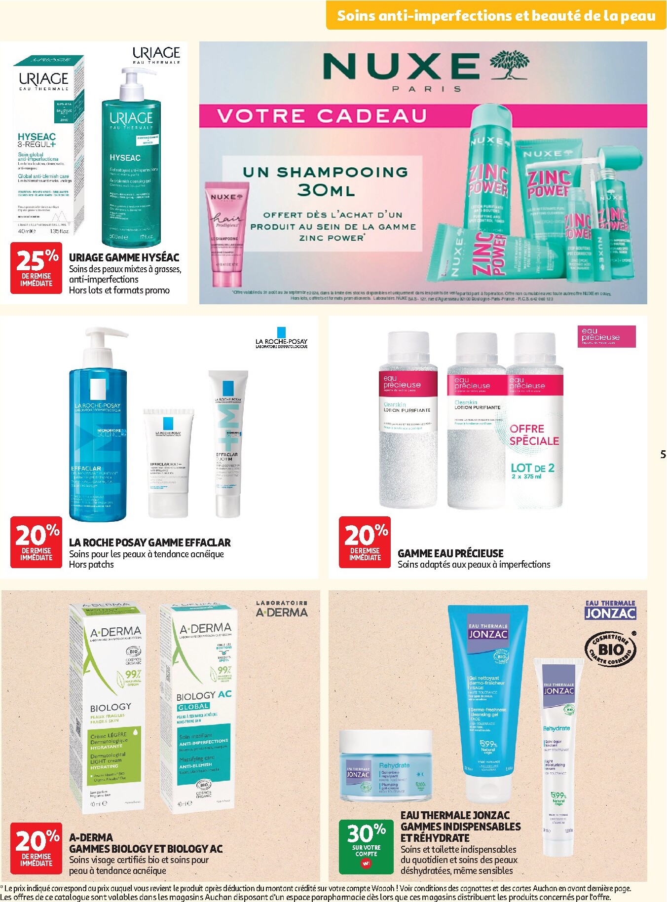 auchan - Auchan - Parapharmacie, beauté folder voor volgende week van dinsdag 01/09/2026 tot zondag 27/09/2026 - page: 5