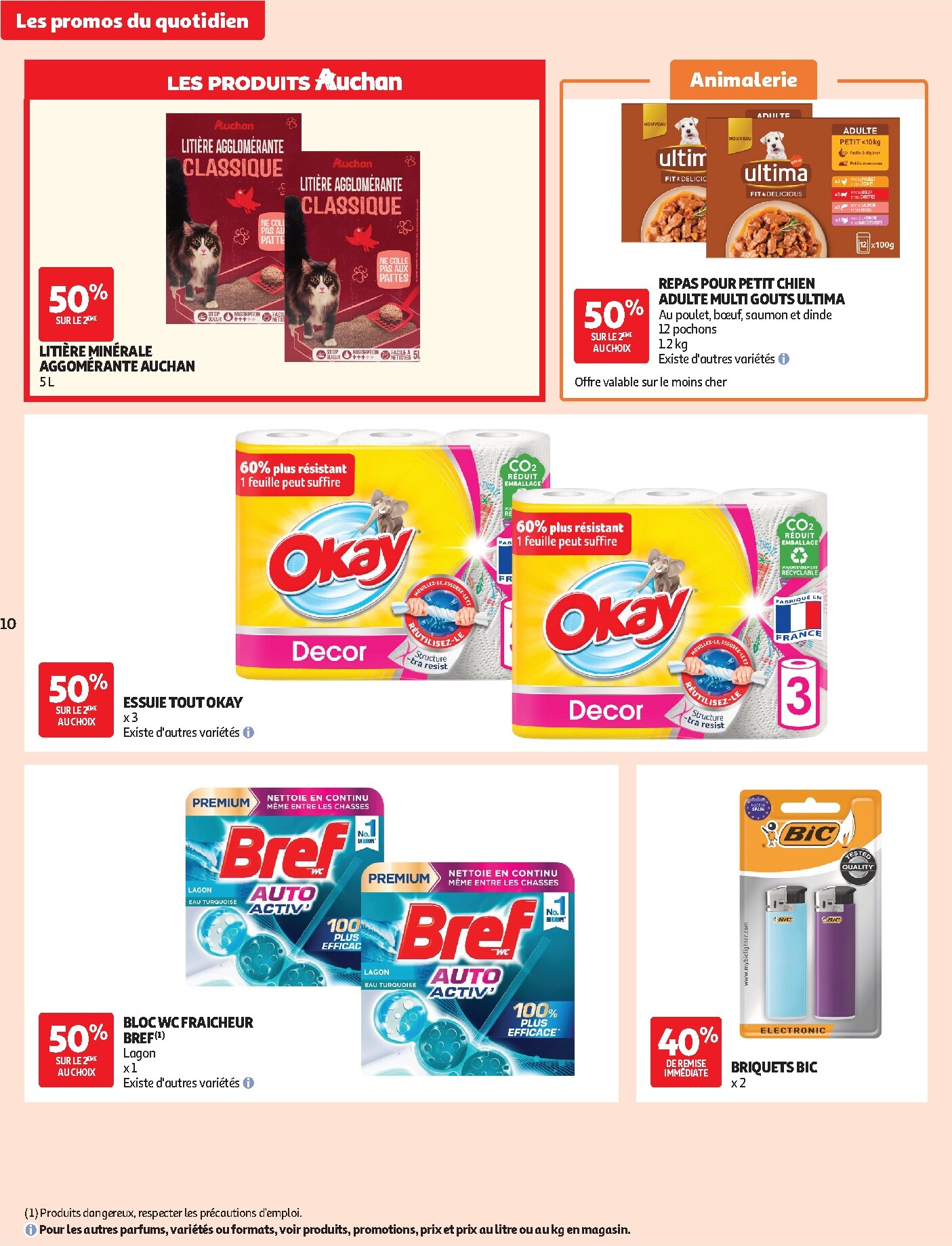 auchan - Auchan - Les promos du moment folder voor volgende week van dinsdag 01/09/2026 tot zondag 13/09/2026 - page: 10