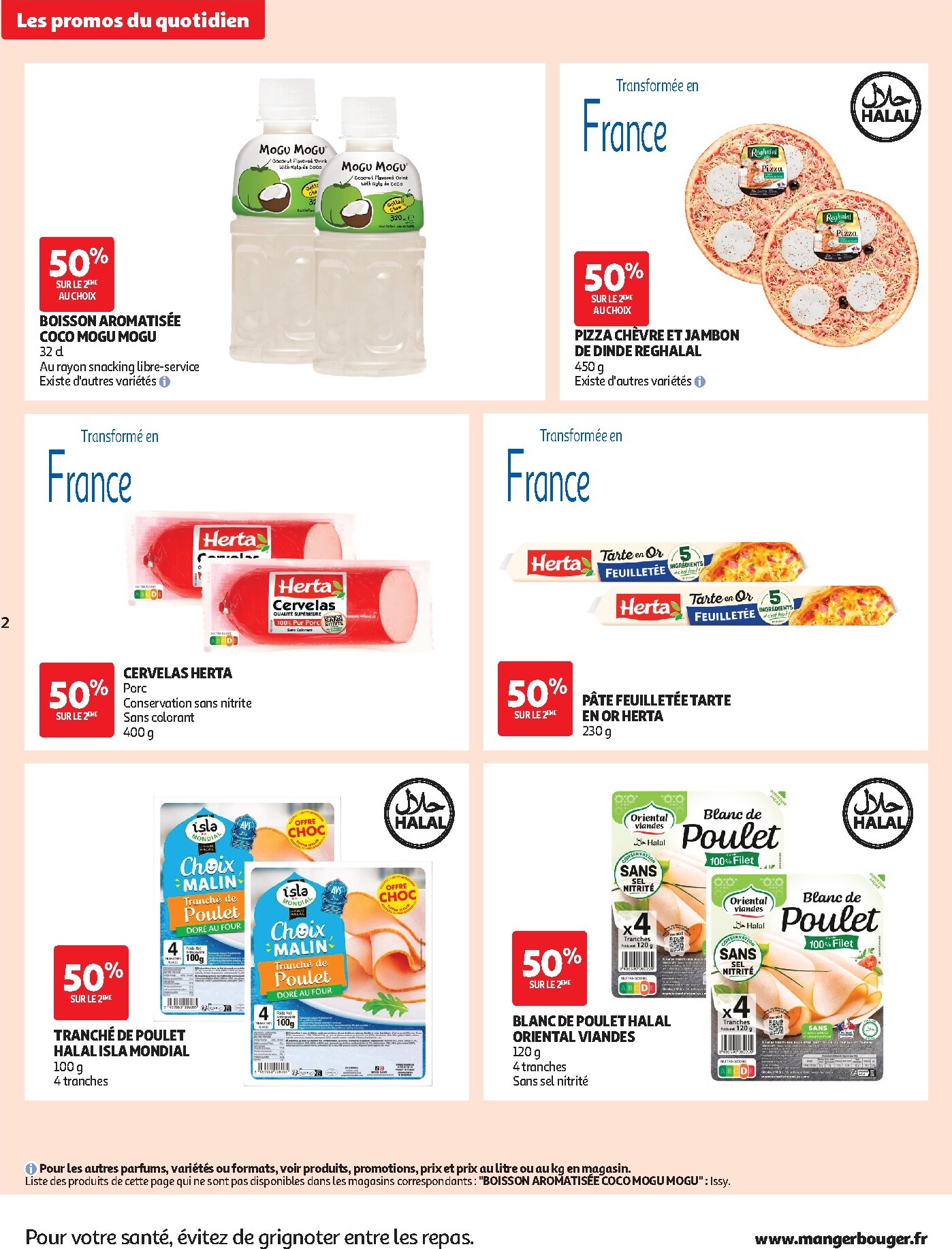 auchan - Auchan - Les promos du moment folder voor volgende week van dinsdag 01/09/2026 tot zondag 13/09/2026 - page: 2