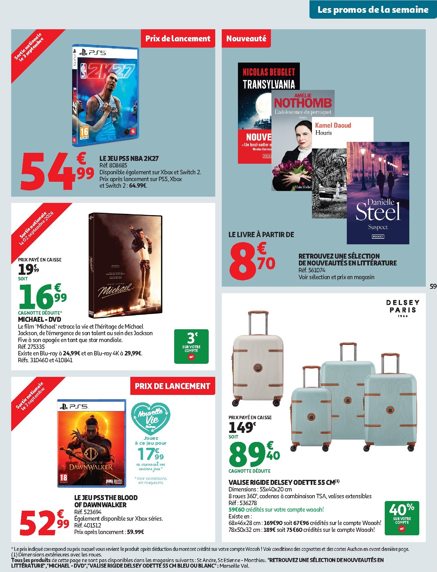 auchan - Auchan folder voor volgende week van dinsdag 01/09/2026 tot zondag 13/09/2026 - page: 61
