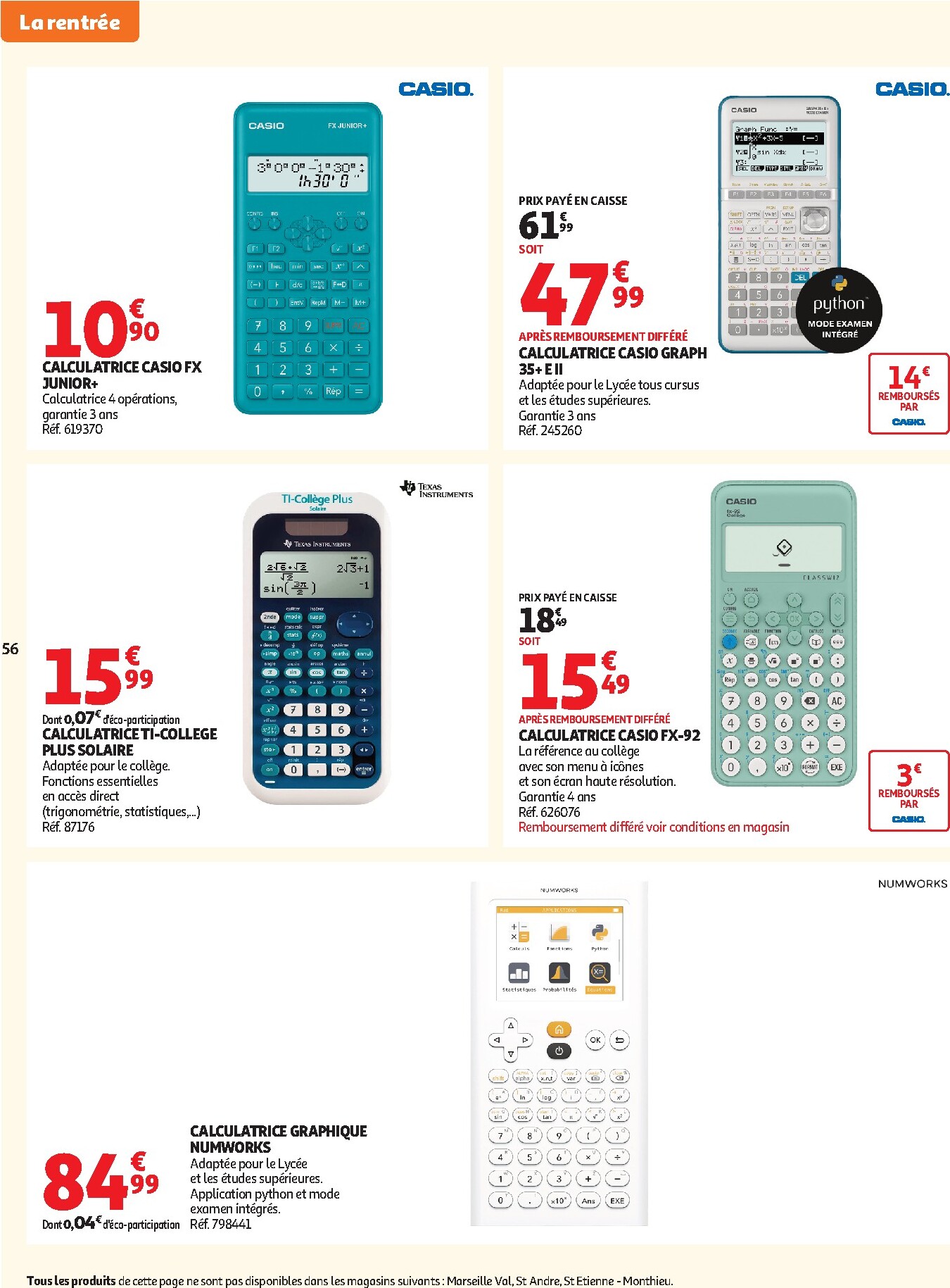 auchan - Auchan folder voor volgende week van dinsdag 01/09/2026 tot zondag 13/09/2026 - page: 58