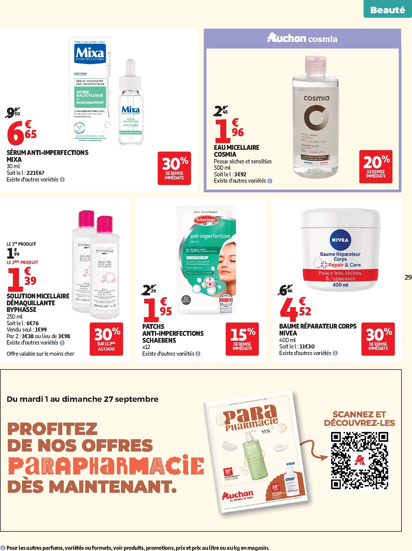 auchan - Auchan folder voor volgende week van dinsdag 01/09/2026 tot zondag 13/09/2026 - page: 30