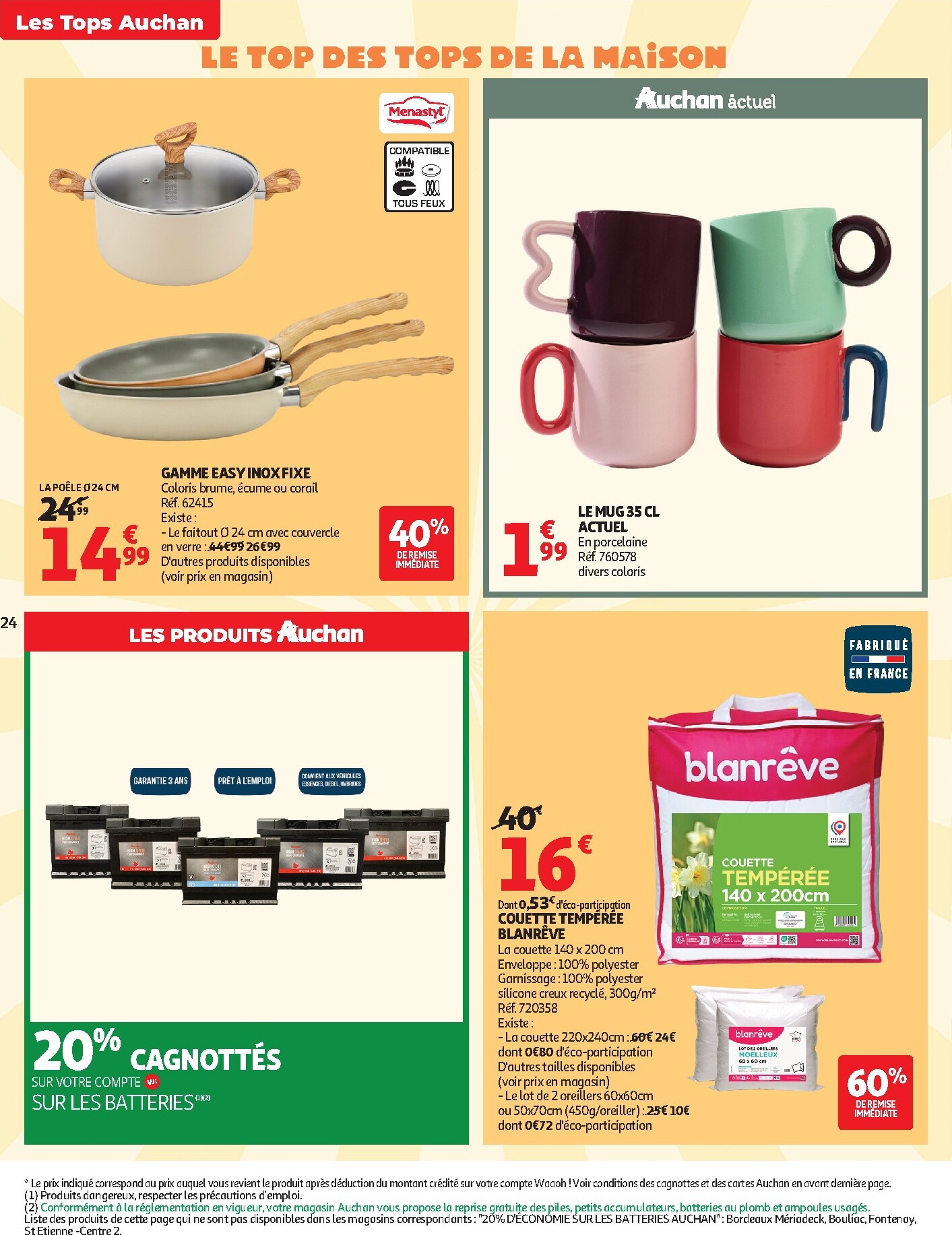 auchan - Auchan folder voor volgende week van dinsdag 01/09/2026 tot zondag 13/09/2026 - page: 24