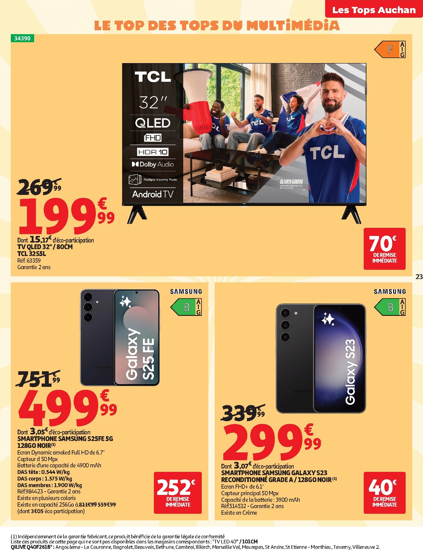 auchan - Auchan folder voor volgende week van dinsdag 01/09/2026 tot zondag 13/09/2026 - page: 23