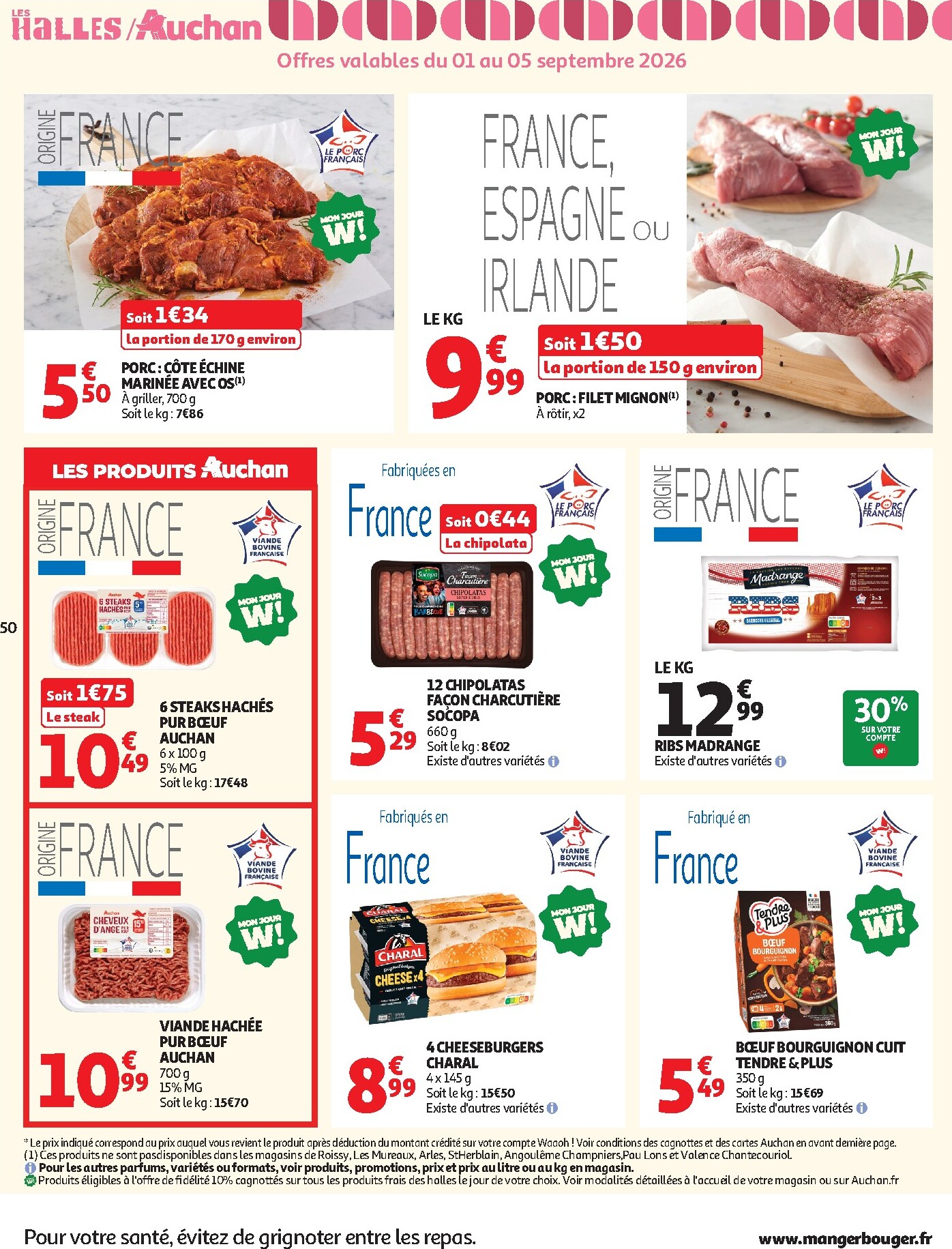 auchan - Auchan folder voor volgende week van dinsdag 01/09/2026 tot zondag 13/09/2026 - page: 52