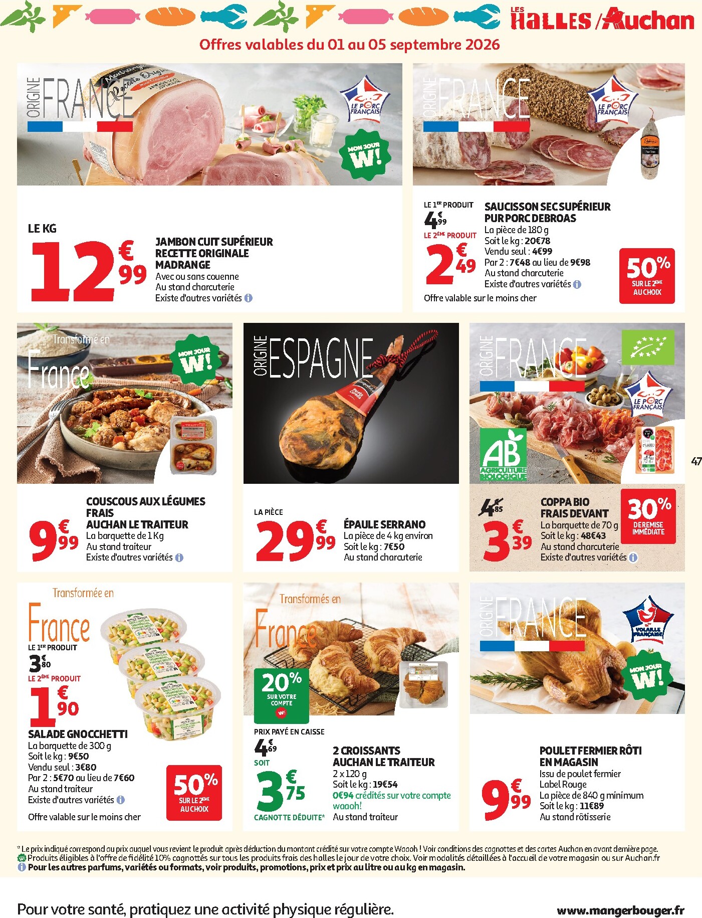 auchan - Auchan folder voor volgende week van dinsdag 01/09/2026 tot zondag 13/09/2026 - page: 49