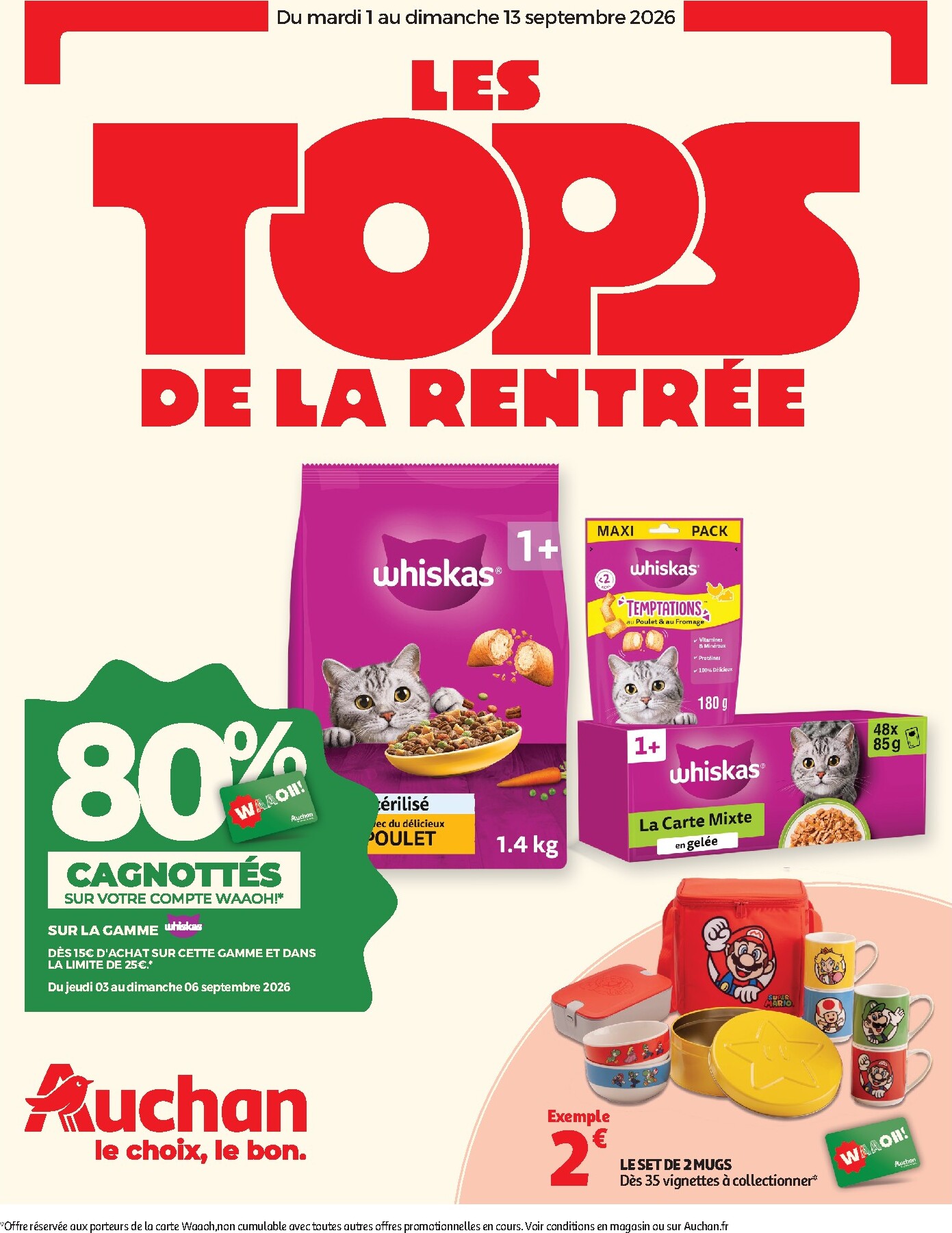 auchan - Auchan folder voor volgende week van dinsdag 01/09/2026 tot zondag 13/09/2026