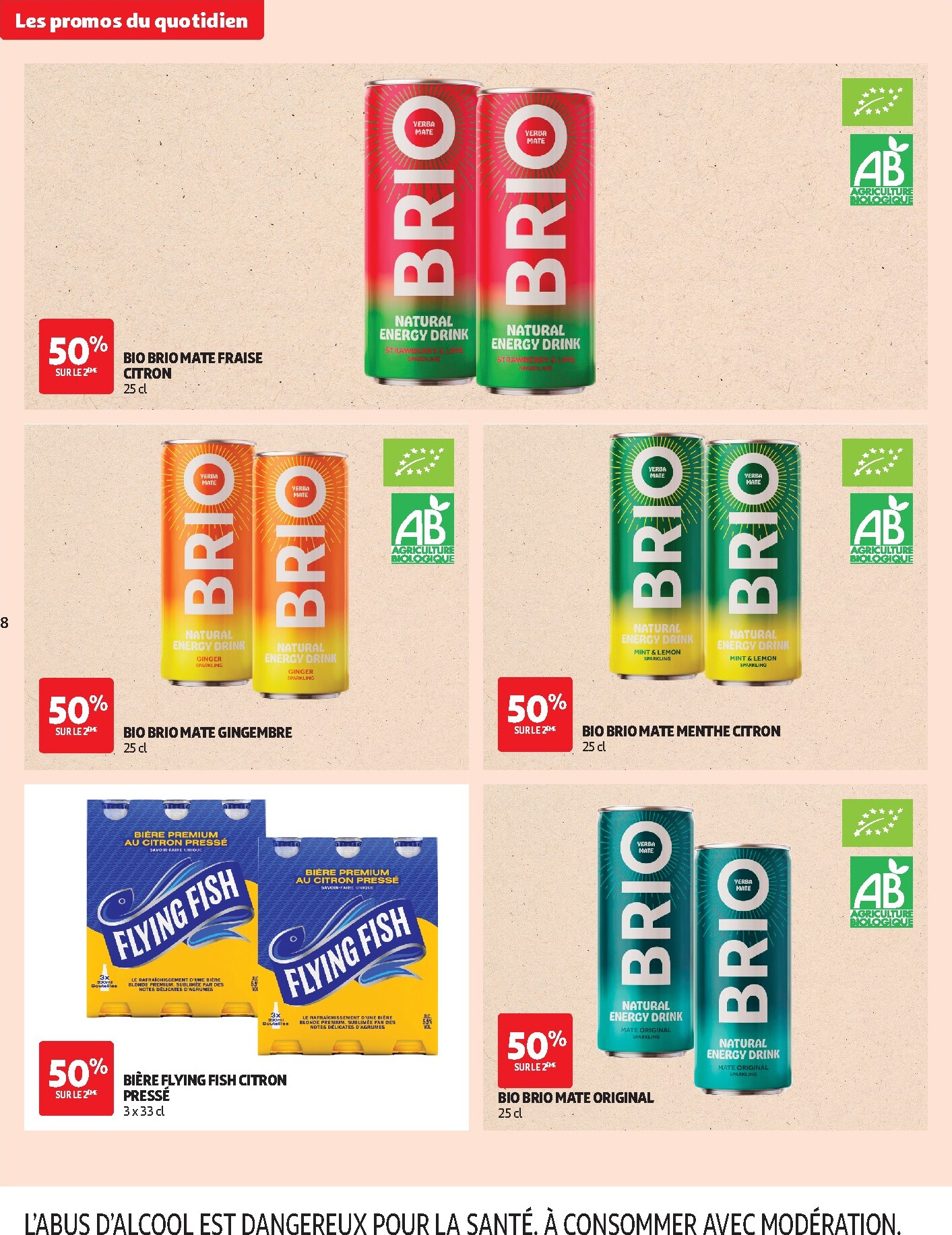 auchan - Auchan - Les promos du moment - Hypermarché folder voor volgende week van dinsdag 15/09/2026 tot zondag 27/09/2026 - page: 8