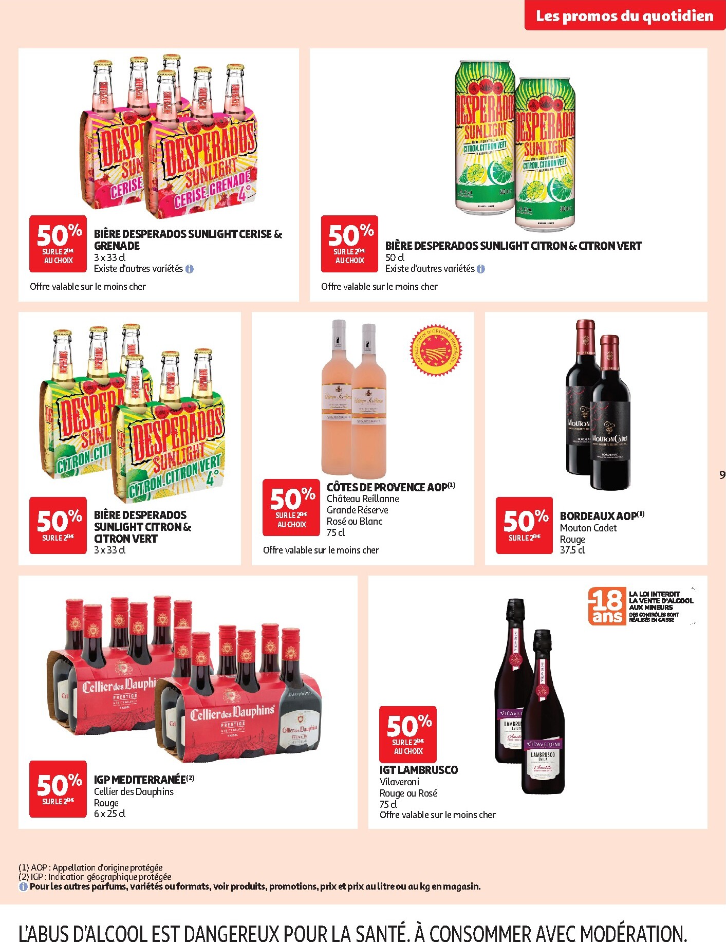 auchan - Auchan - Les promos du moment - Hypermarché folder voor volgende week van dinsdag 15/09/2026 tot zondag 27/09/2026 - page: 9