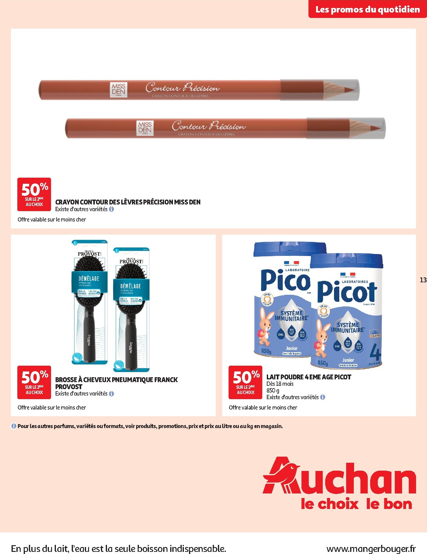 auchan - Auchan - Les promos du moment - Hypermarché folder voor volgende week van dinsdag 15/09/2026 tot zondag 27/09/2026 - page: 13