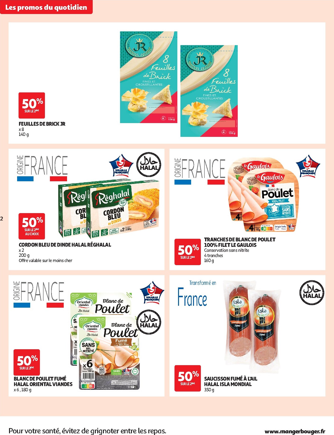 auchan - Auchan - Les promos du moment - Hypermarché folder voor volgende week van dinsdag 15/09/2026 tot zondag 27/09/2026 - page: 2