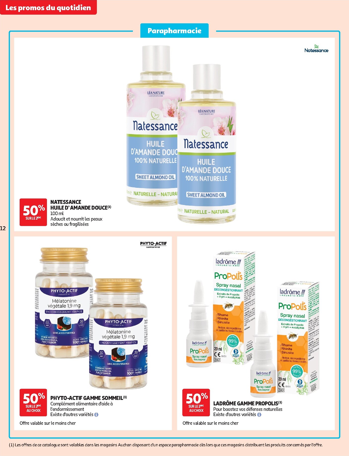 auchan - Auchan - Les promos du moment - Hypermarché folder voor volgende week van dinsdag 15/09/2026 tot zondag 27/09/2026 - page: 12