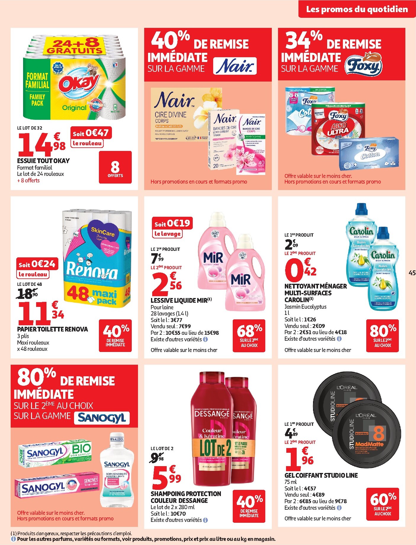 auchan - Auchan - Foire à la bière hypers - Hypermarché folder voor volgende week van dinsdag 15/09/2026 tot zondag 27/09/2026 - page: 45