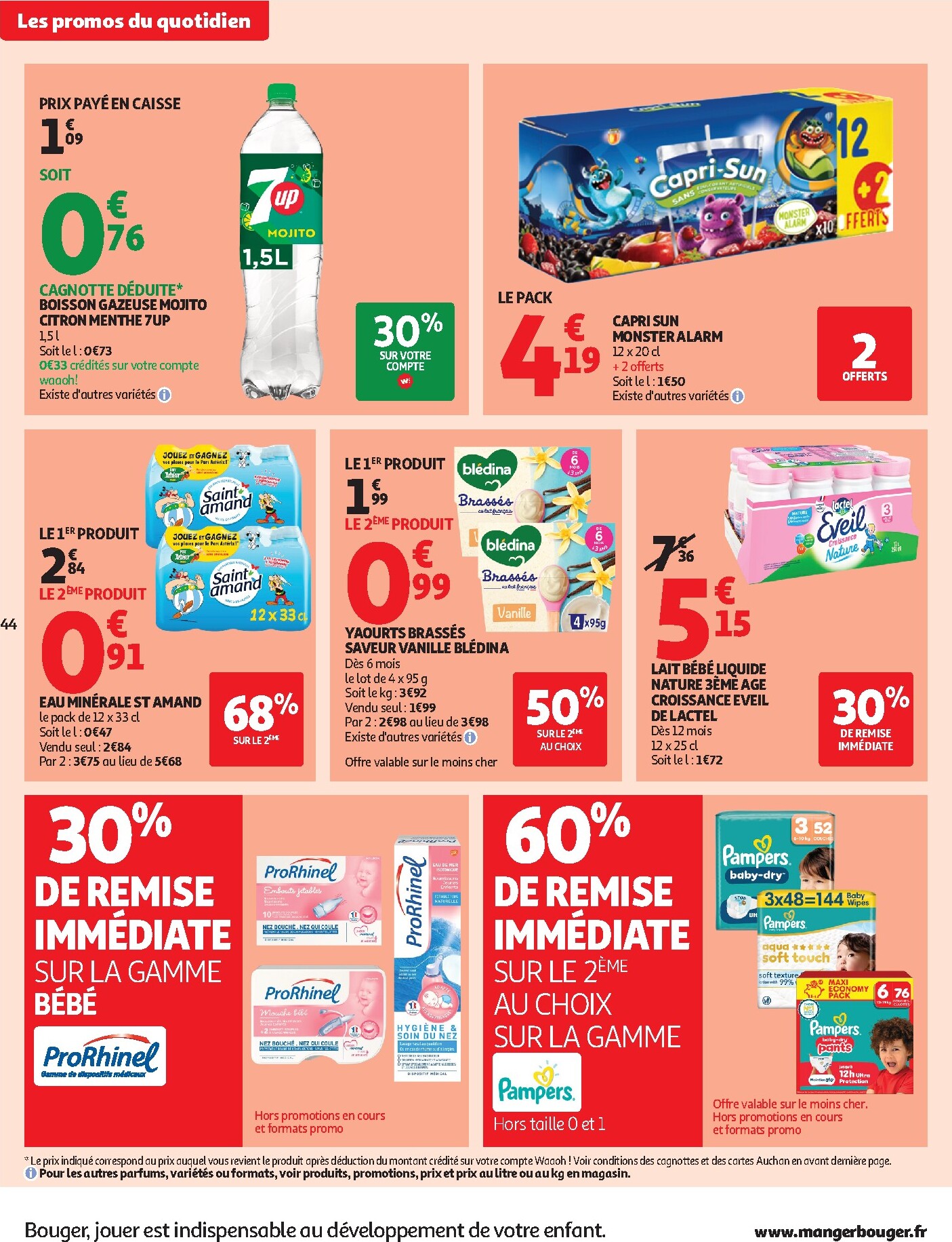 auchan - Auchan - Foire à la bière hypers - Hypermarché folder voor volgende week van dinsdag 15/09/2026 tot zondag 27/09/2026 - page: 44