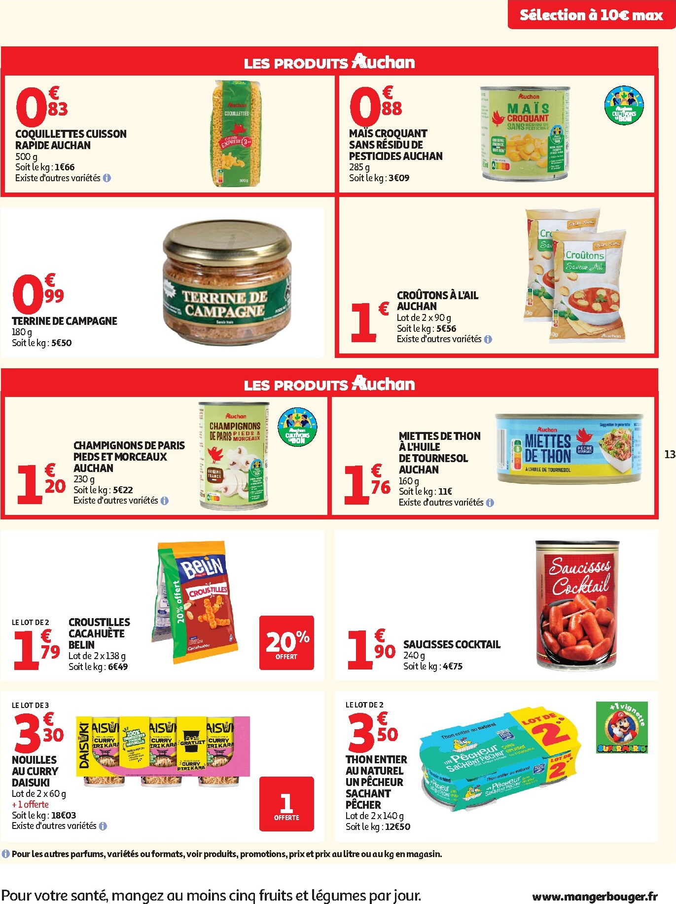 auchan - Auchan - Foire à la bière hypers - Hypermarché folder voor volgende week van dinsdag 15/09/2026 tot zondag 27/09/2026 - page: 13