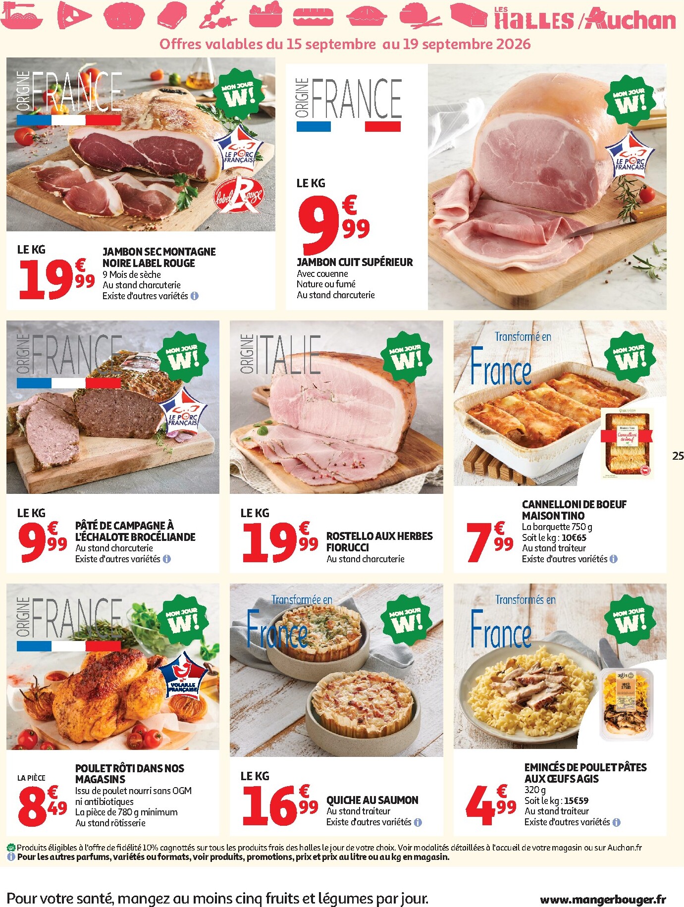 auchan - Auchan - Foire à la bière hypers - Hypermarché folder voor volgende week van dinsdag 15/09/2026 tot zondag 27/09/2026 - page: 25